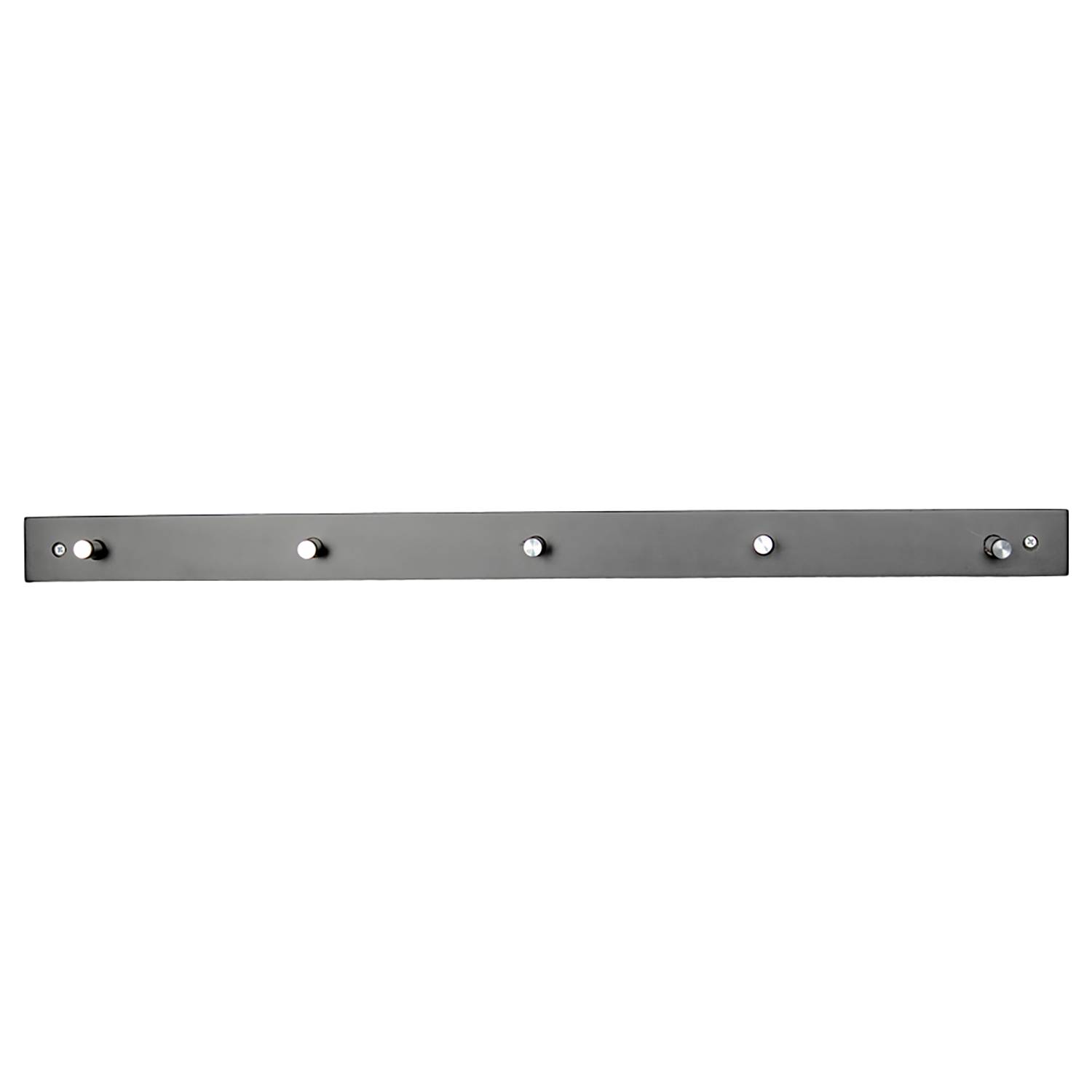 Caden Coat Rack Black Silver