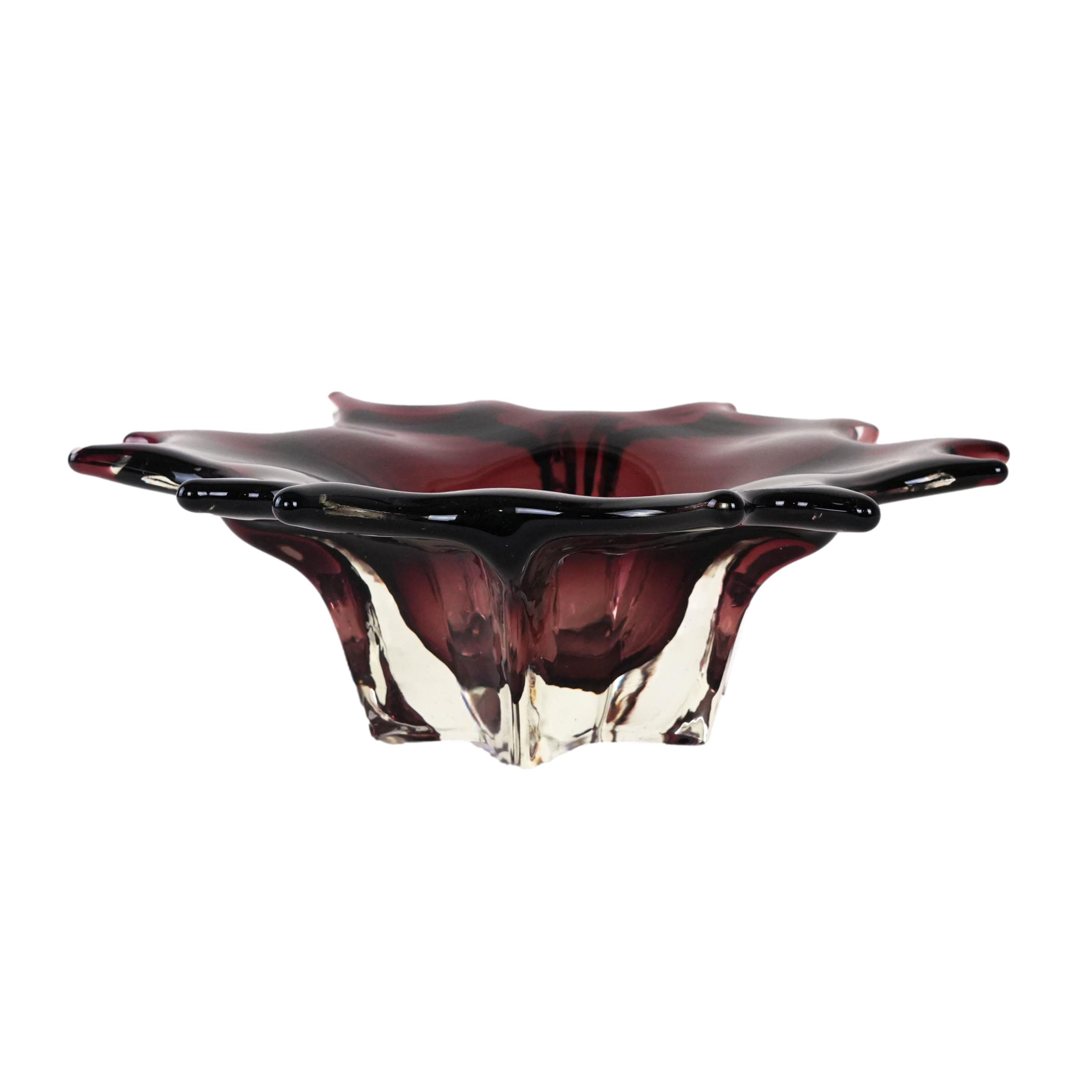 Glassplatte 1970er Jahre 