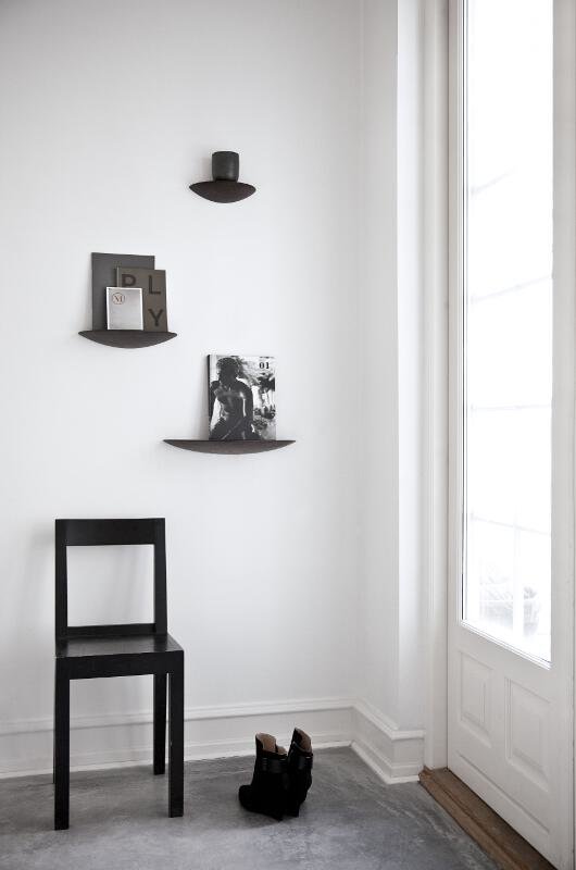 Gridy Fungi Shelf Mittel Schwarz