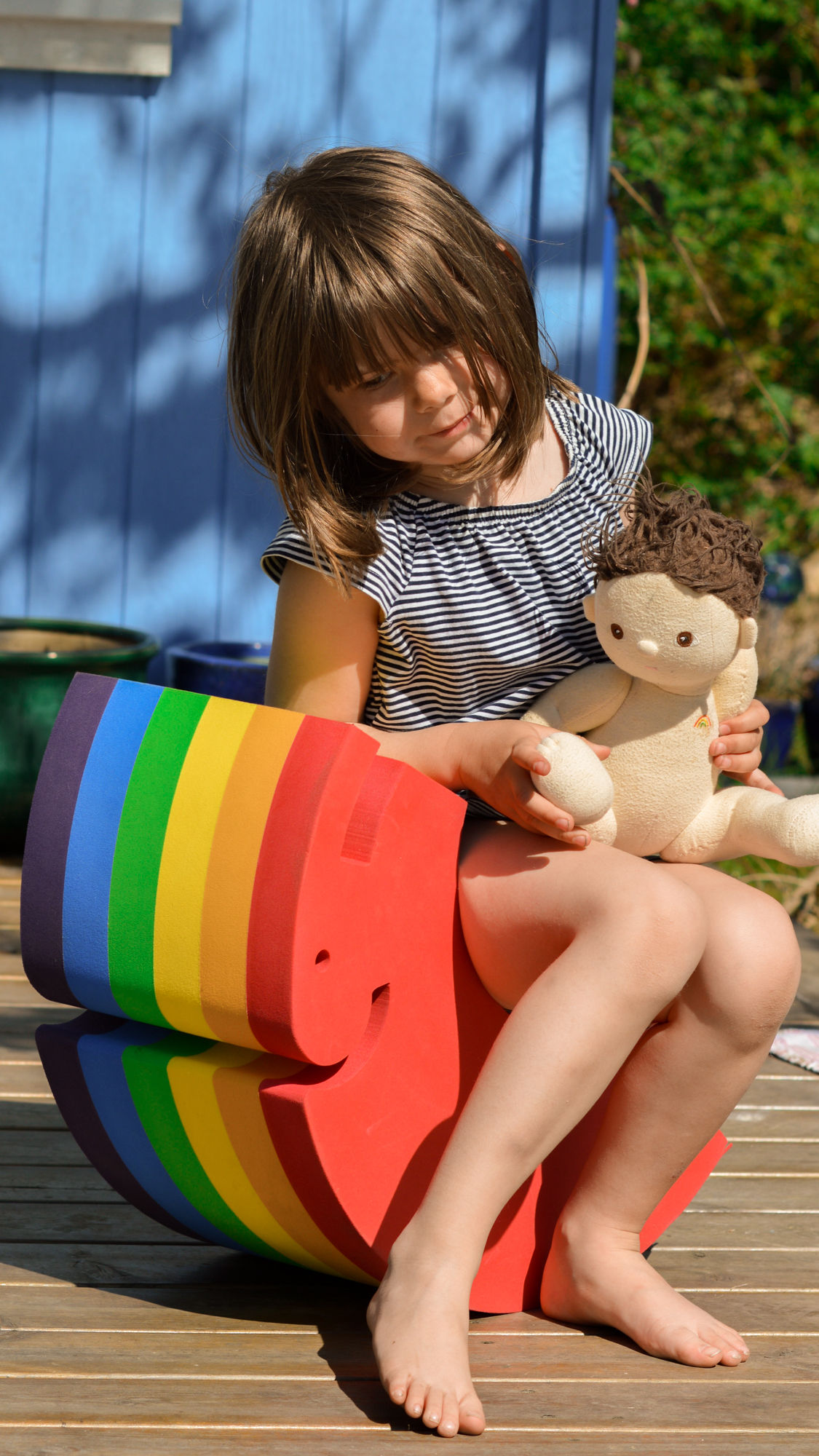 Elephant Big Stool Colorful