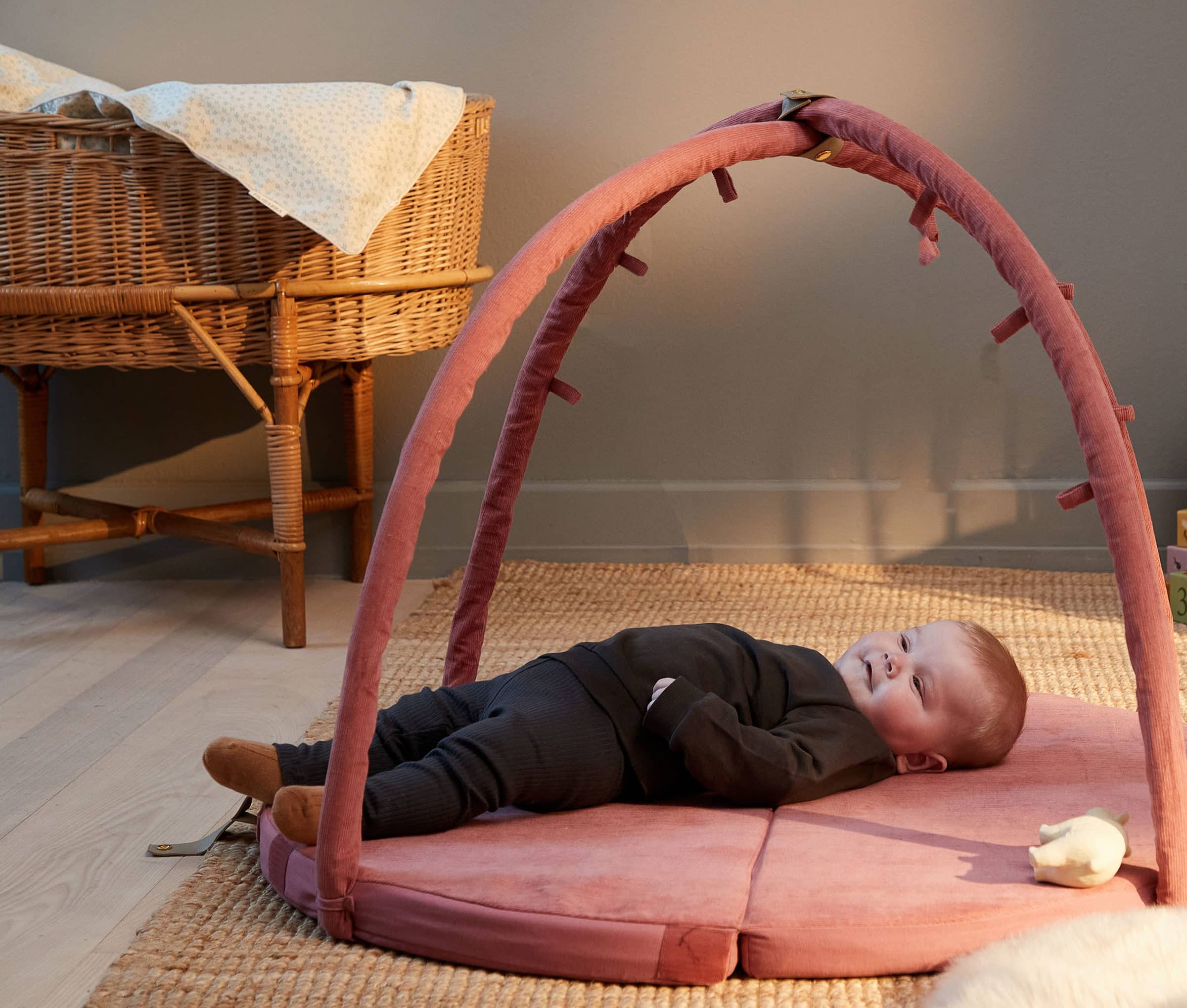 Loui Multi-Play Mat Organic Cotton Pink