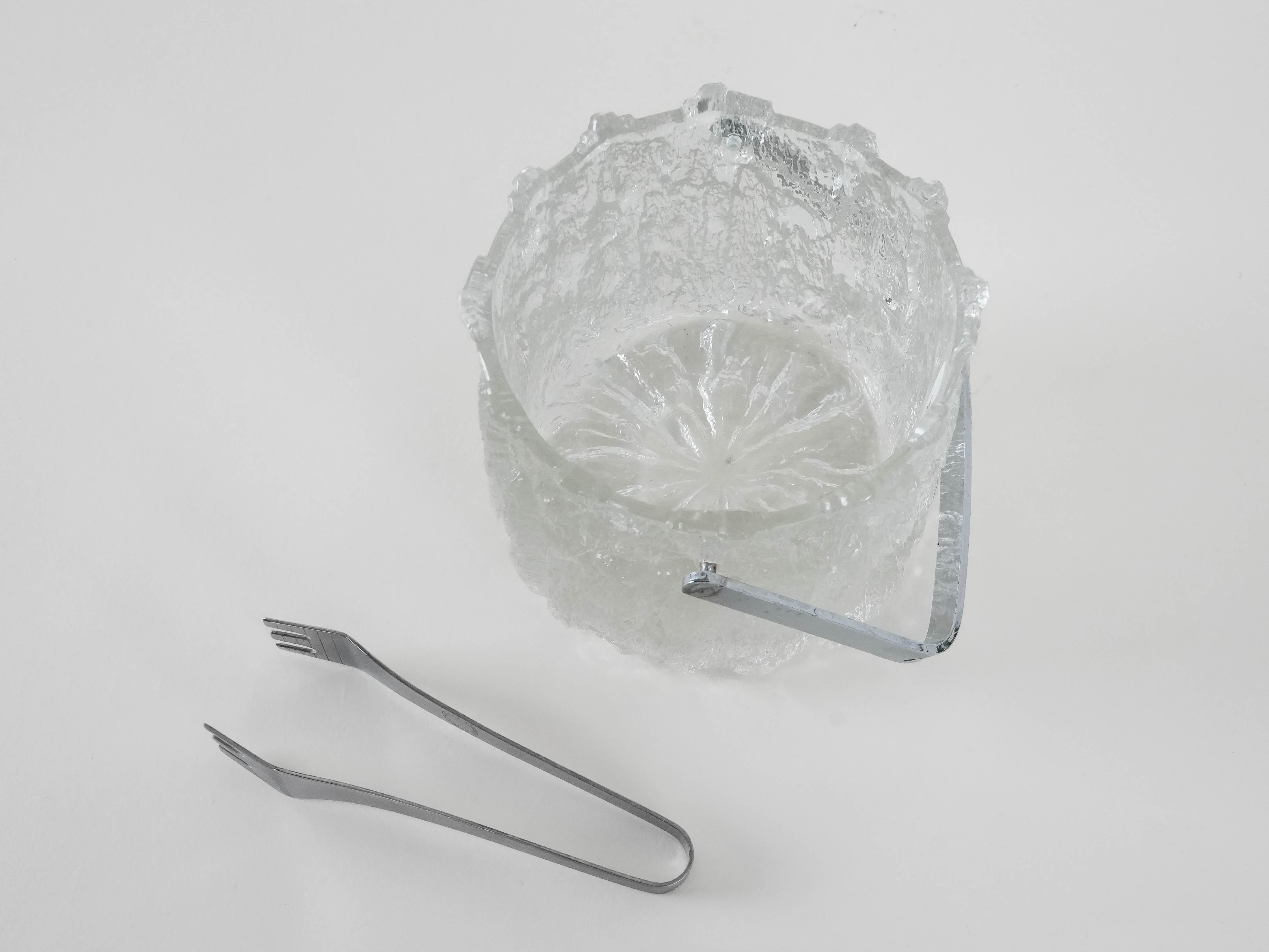 Eiskübel Transparent 1970er Jahre