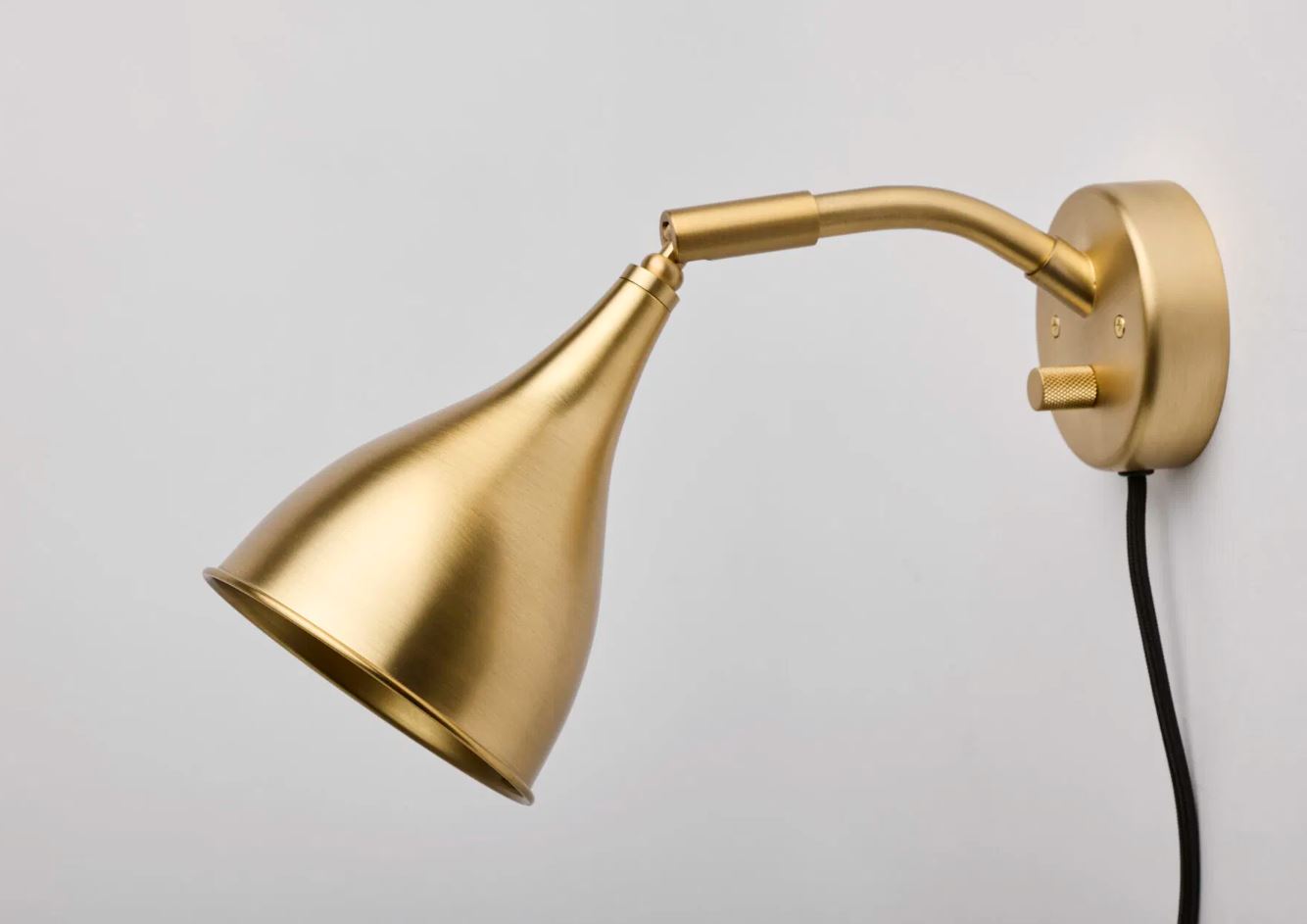 Le Six Wandleuchte Messing Ø12 cm