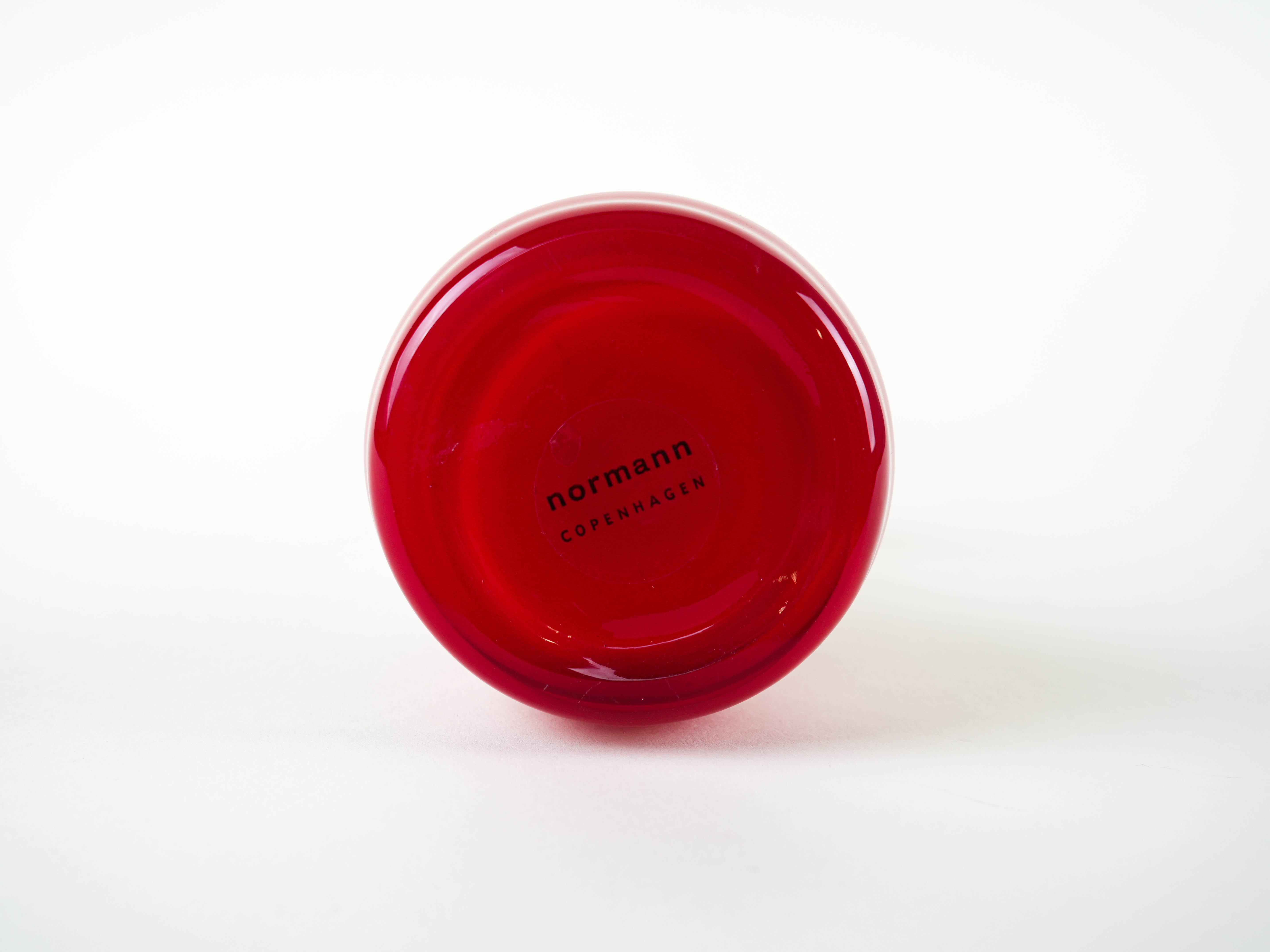 Swing Vase Keramik Rot