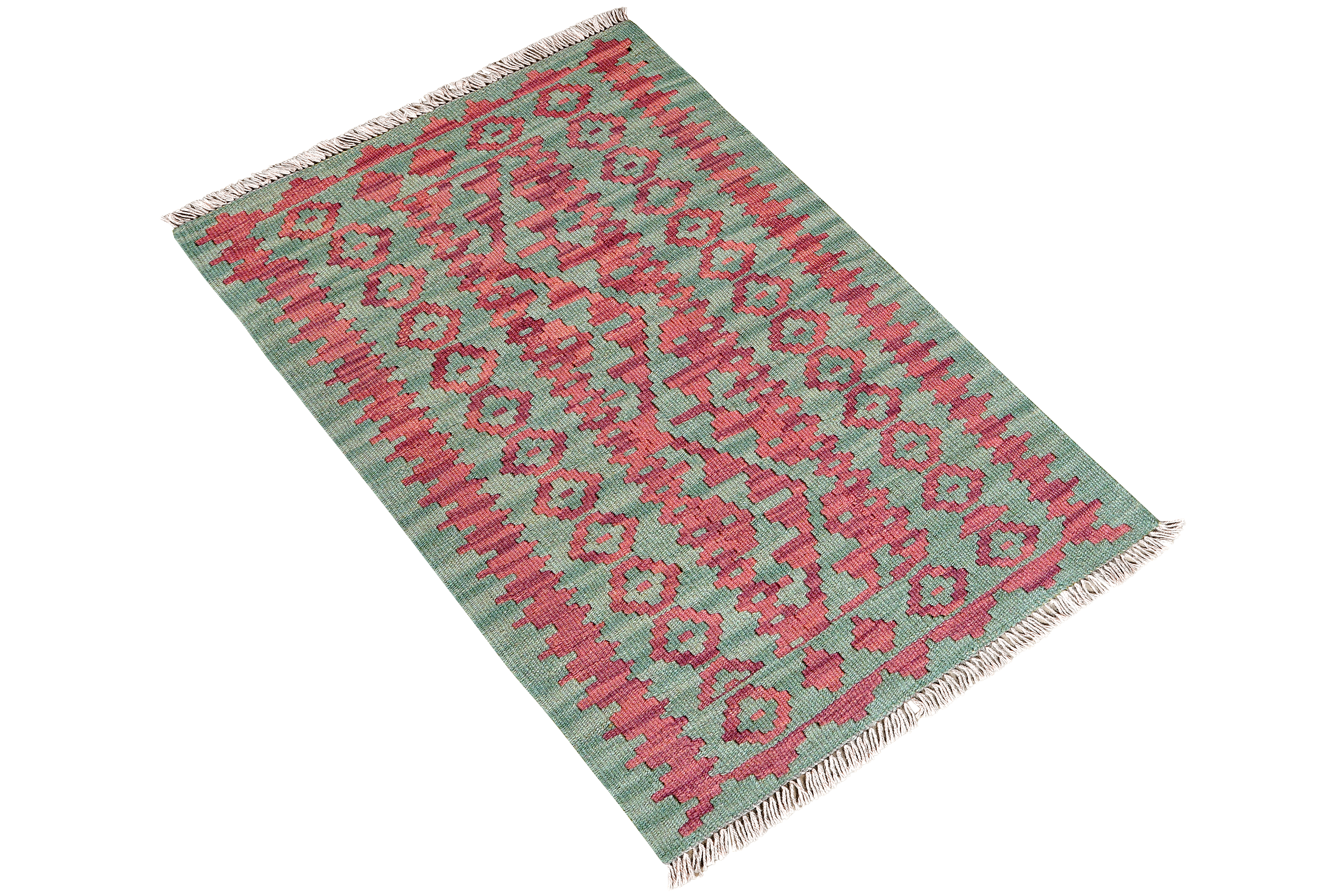 Kilim Gashgai Teppich Mehrfarbig