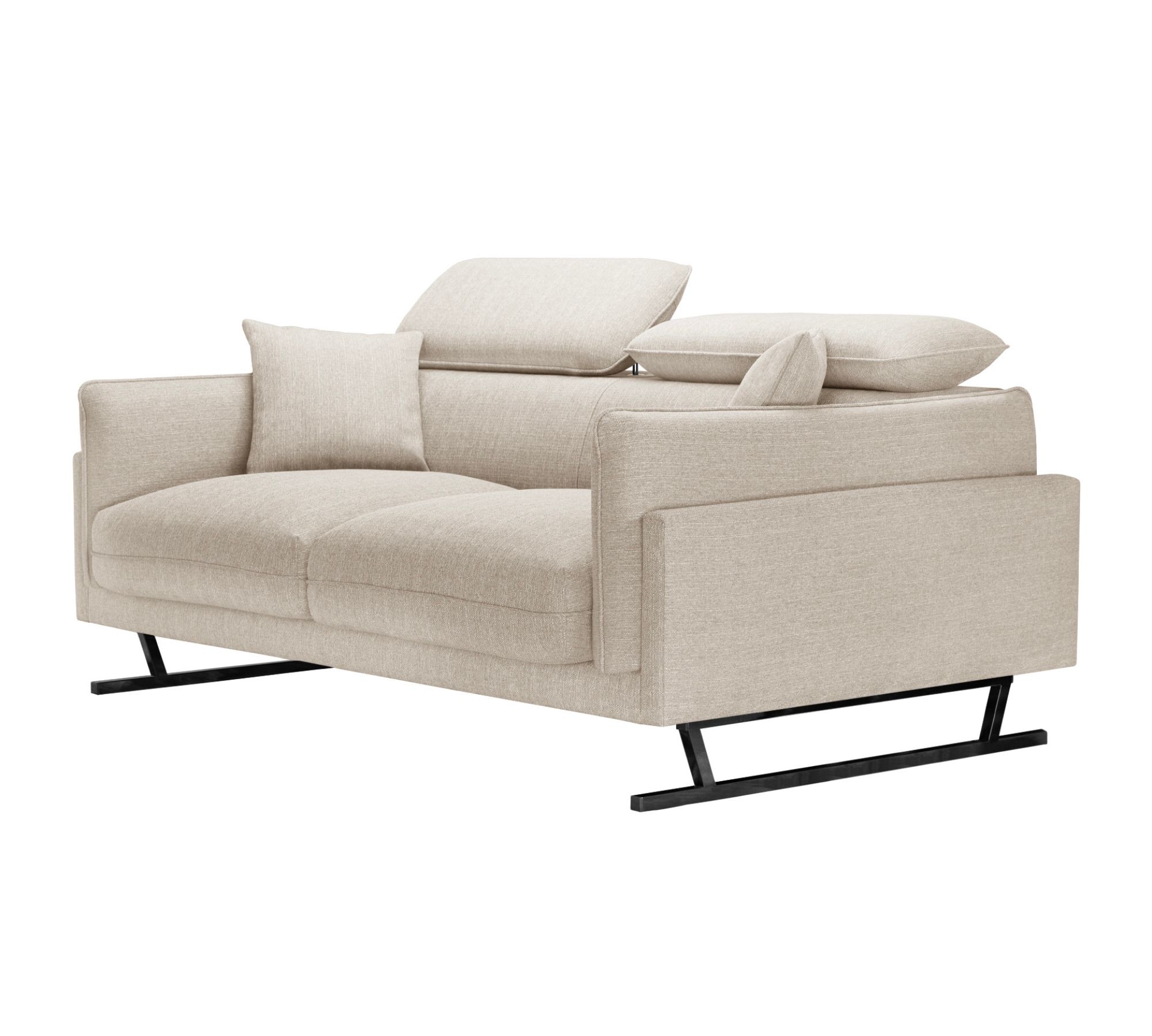 Gigi Sofa 2-Sitzer Creme