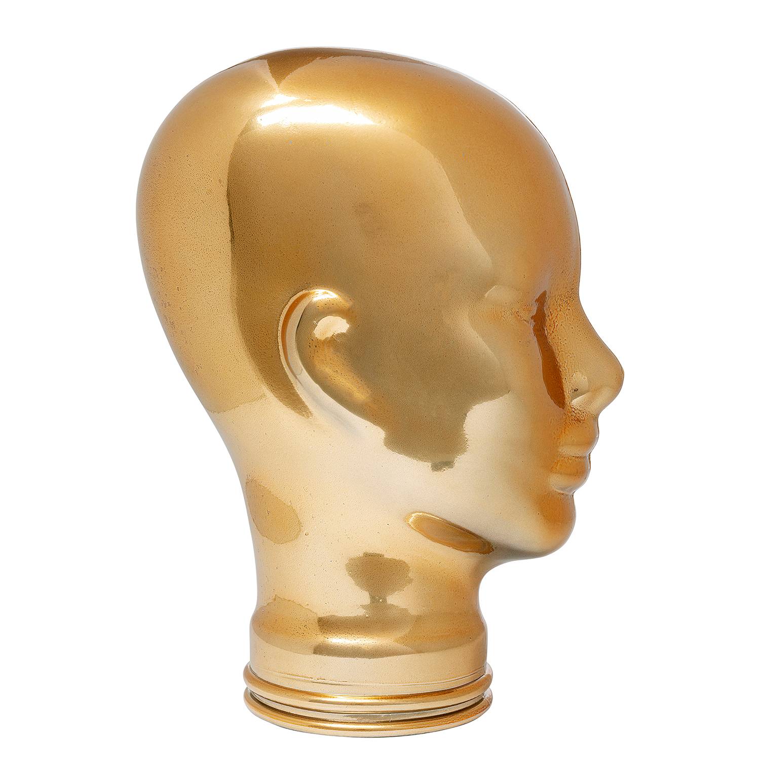 Kopfhörerständer Memory Gold Glas