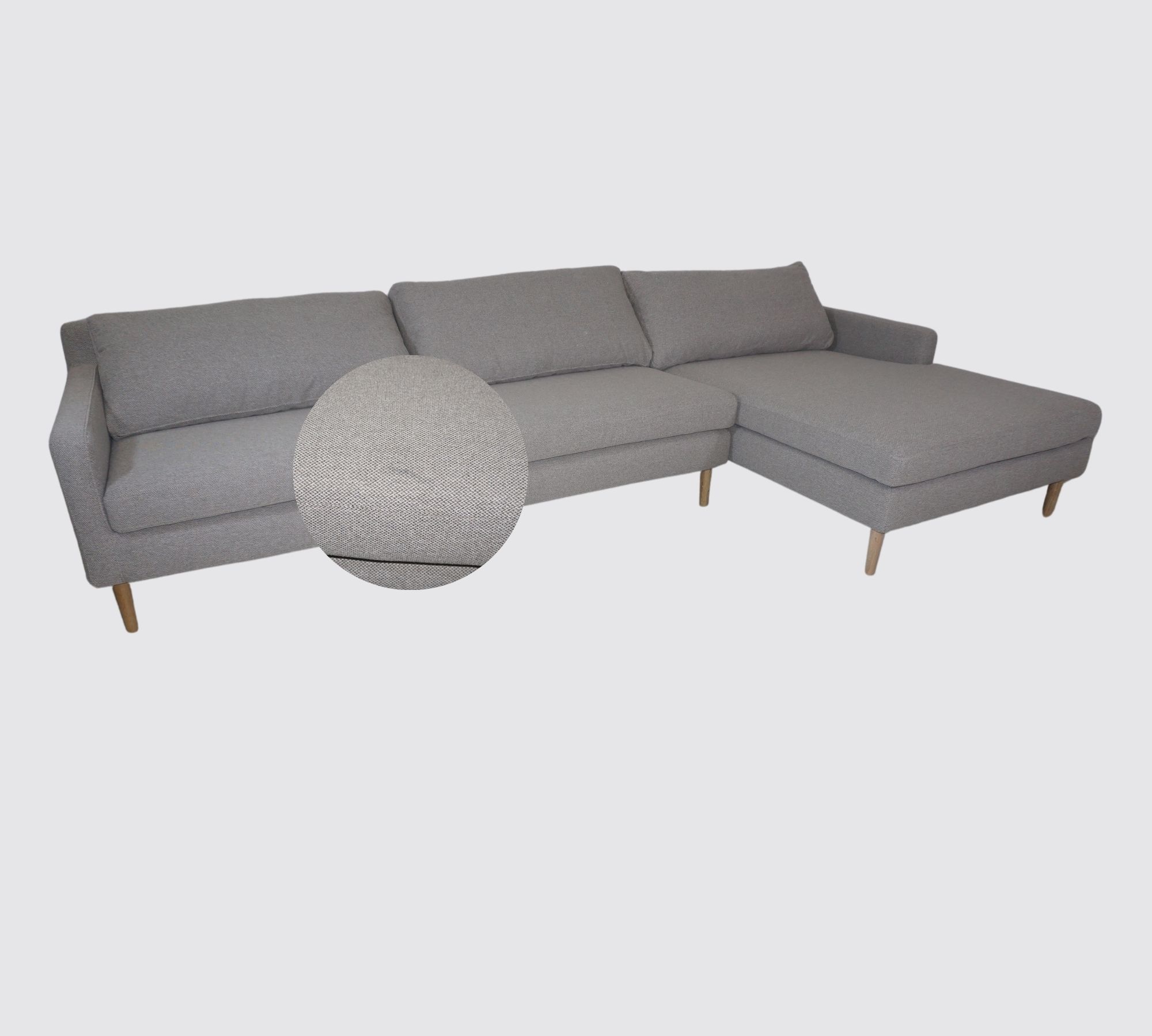 Astha Sofa Récamiere Rechts Agnes Brown