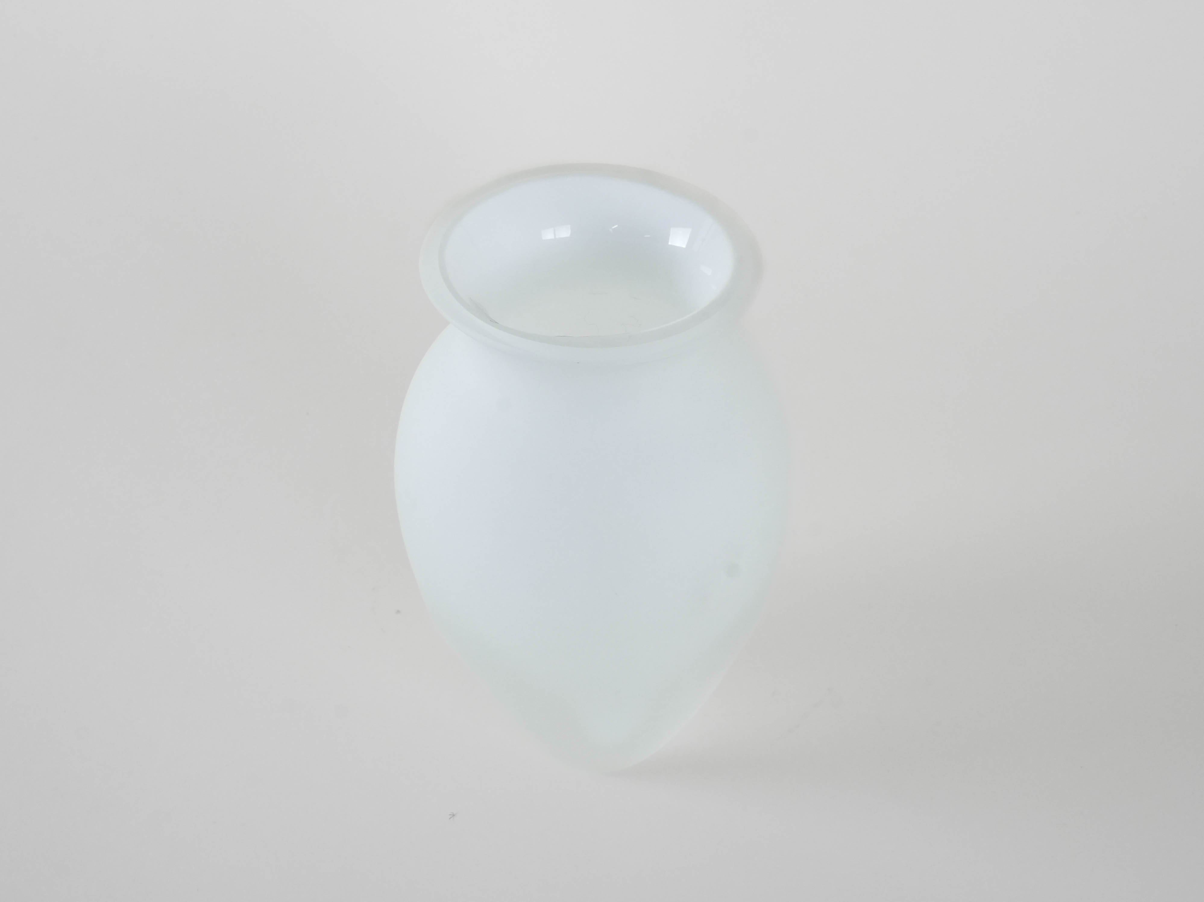 Glasvase Transparent 2000er Jahre