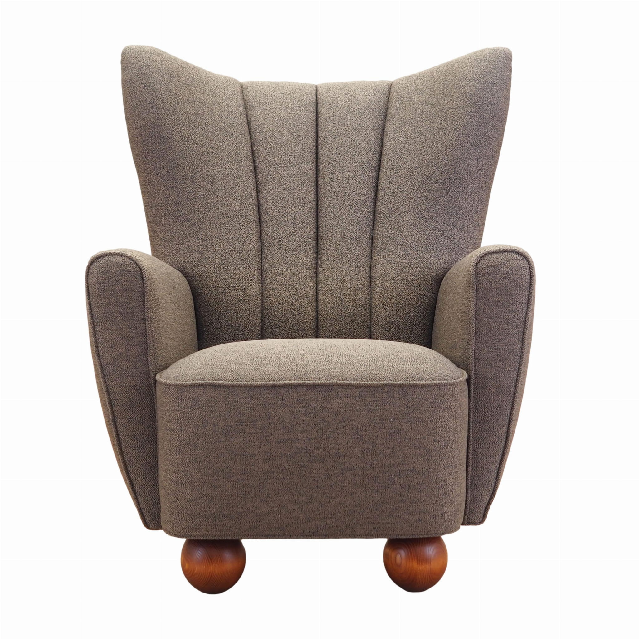 Armchair Textile Brown