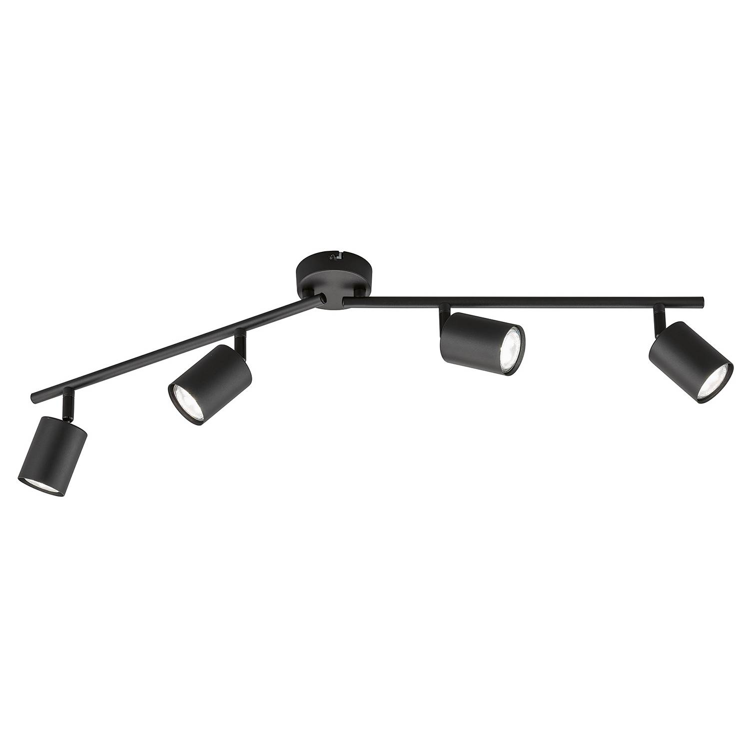 4-Flammig LED-Deckenleuchte Vano IV Eisen