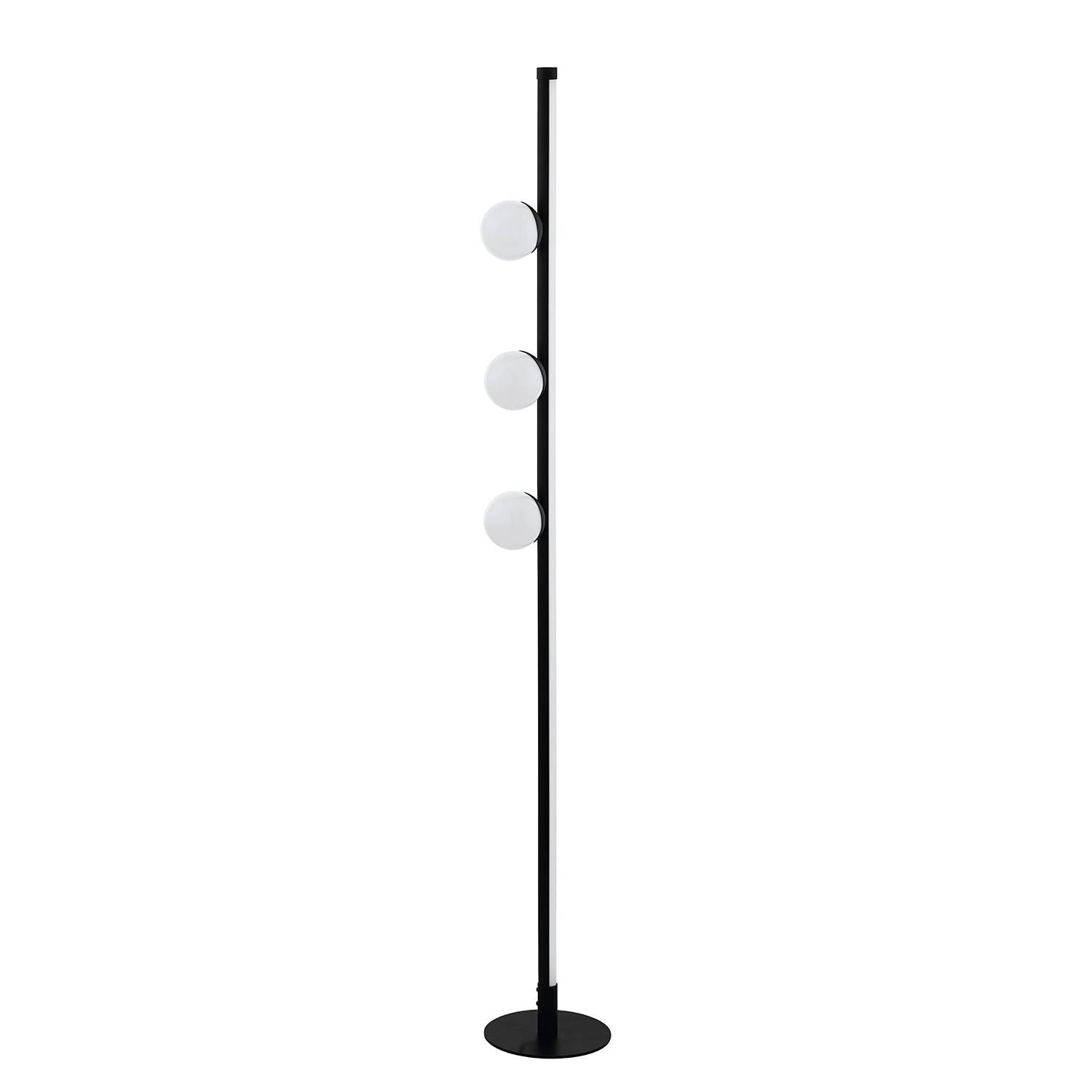 Phianeros LED-Stehleuchte Polyacryl Stahl 2-flammig