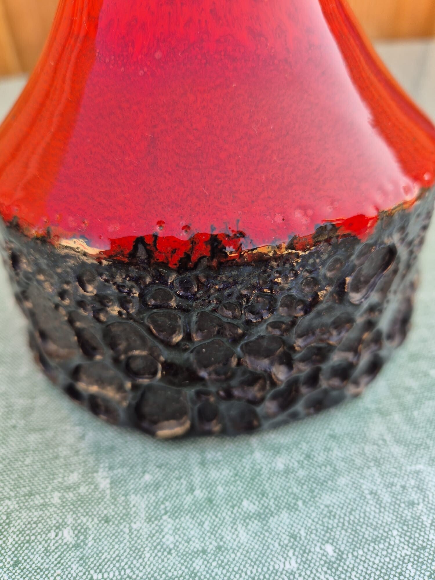 Modell 906 / 16 Vase Keramik Rot
