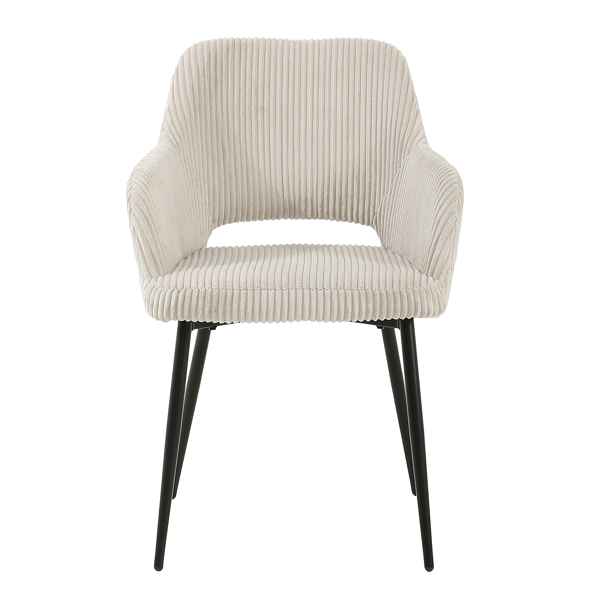 Shavi Armlehnenstuhl 2er-Set Taupe