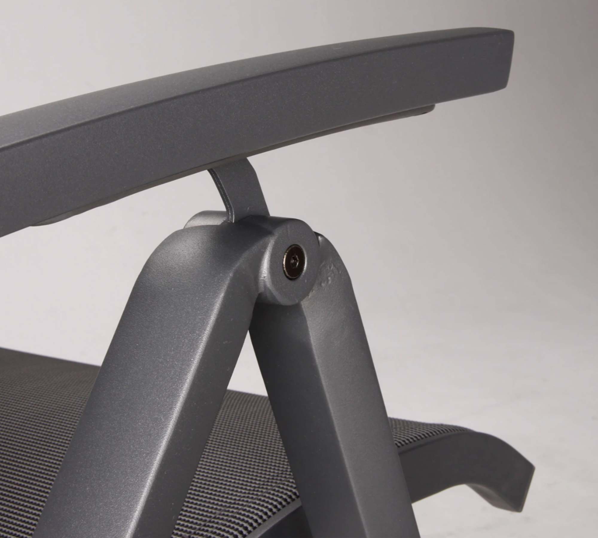 Klappstuhl Aluminium Textil Anthrazit