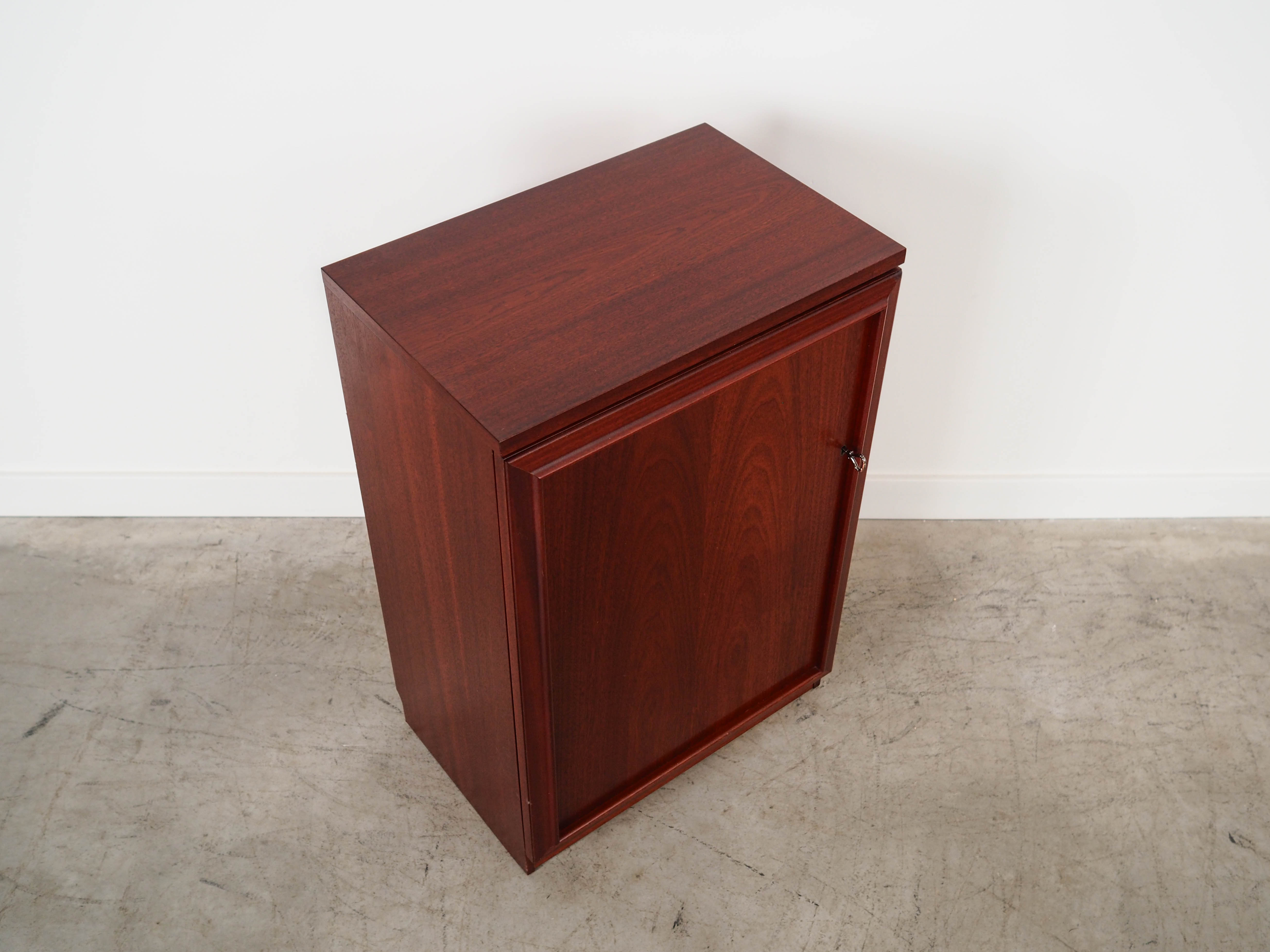Mahogany cabinet 1980s