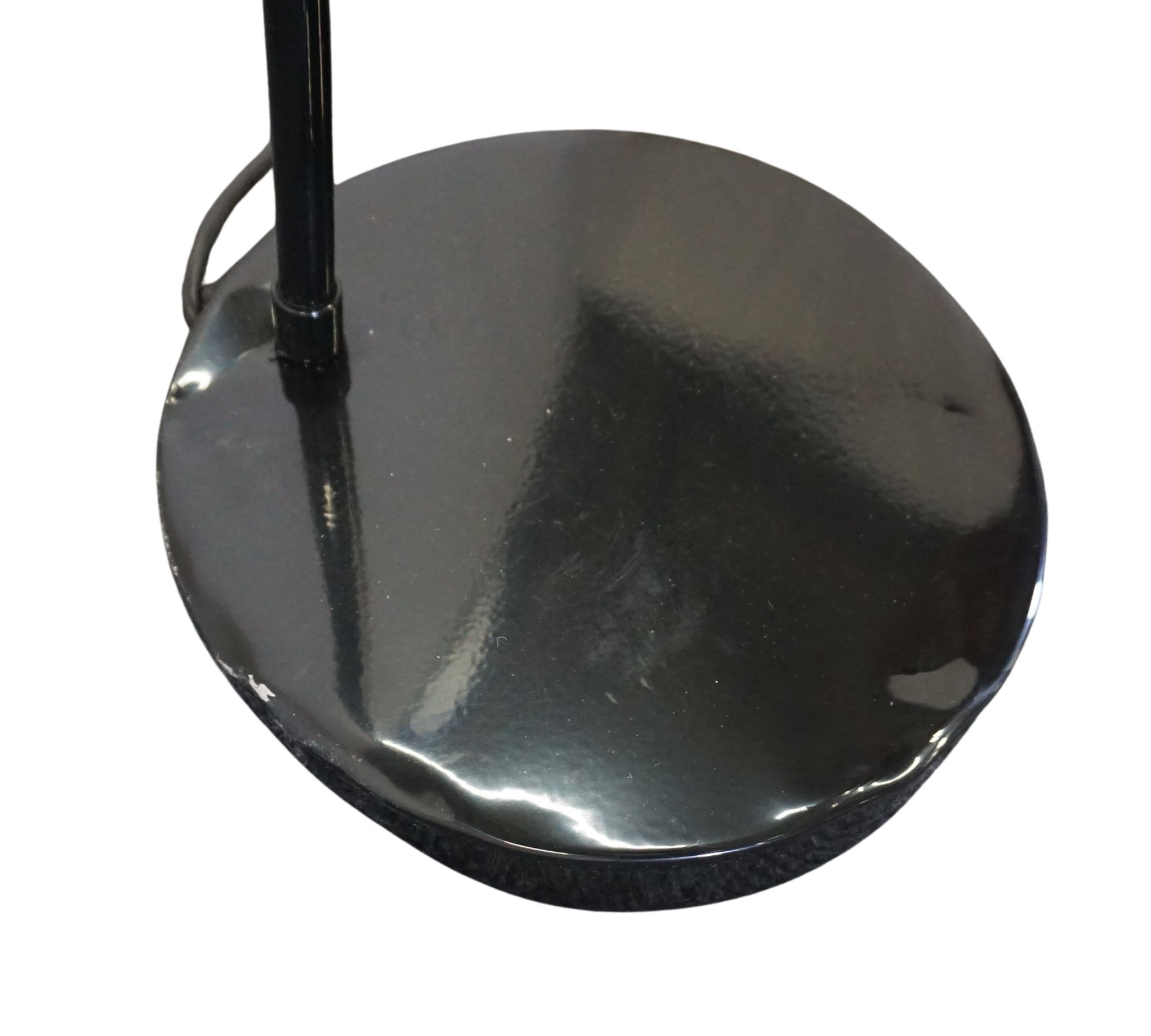 Stehleuchte Schwarz Kupferfarben 120cm