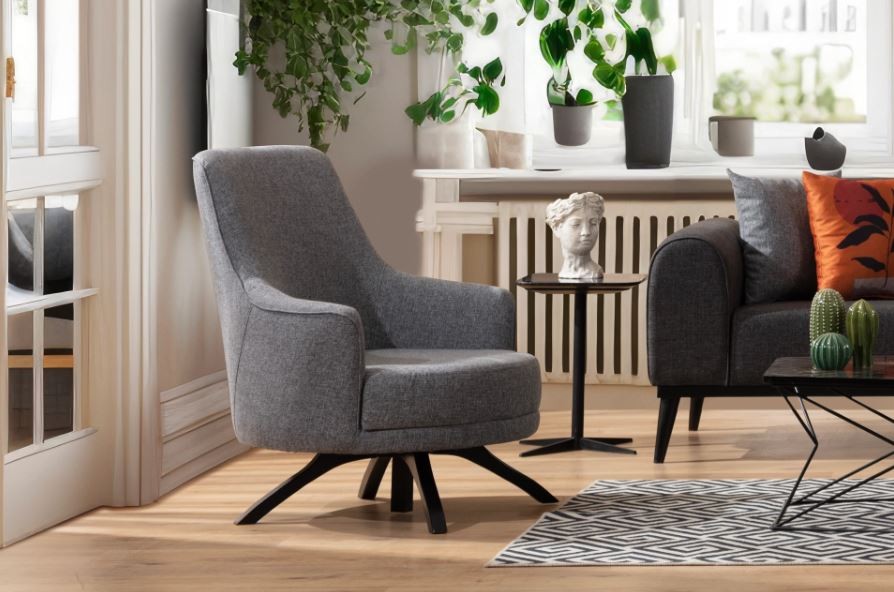 Kapri Armchair Light Grey