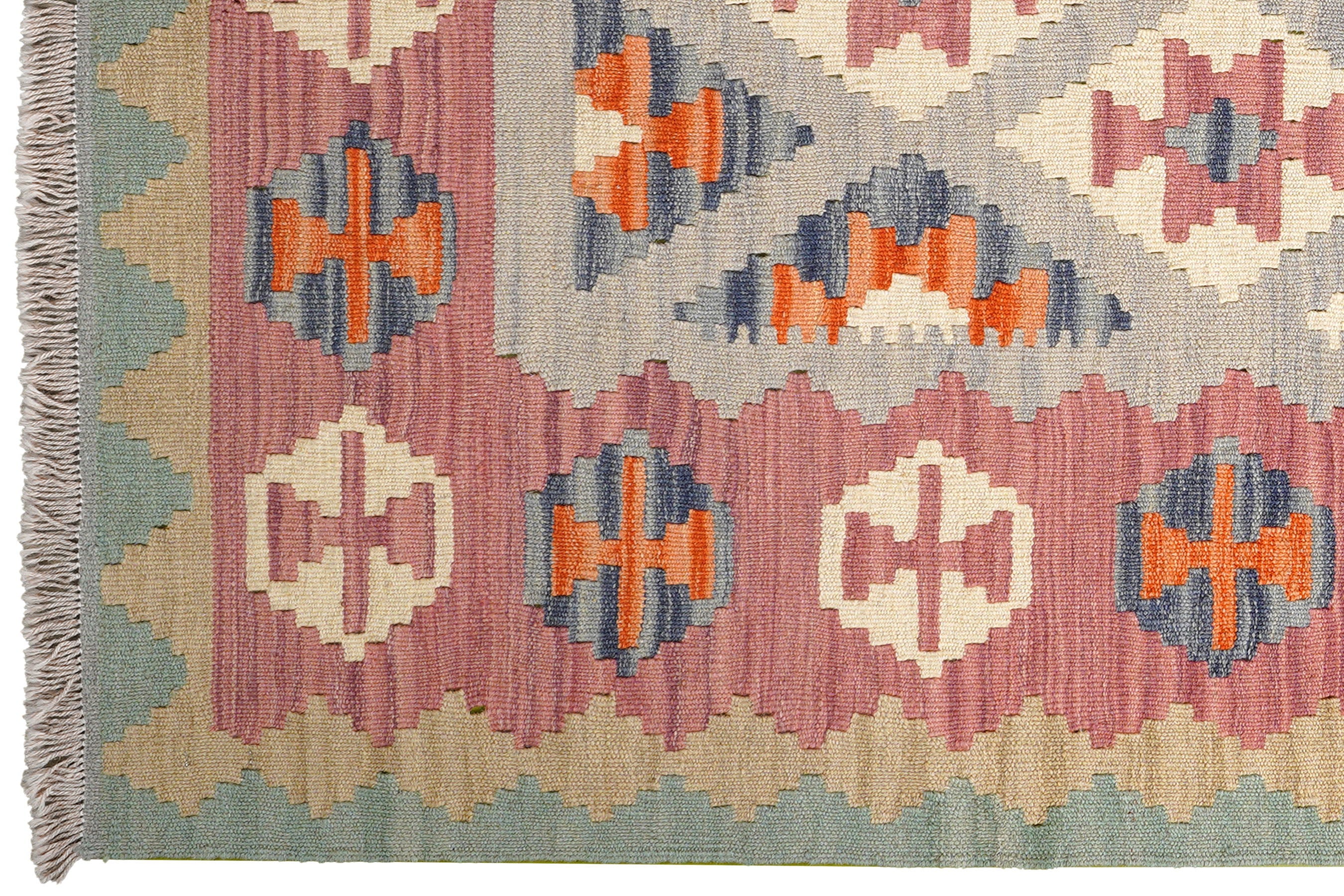Kilim Gashgai Teppich Mehrfarbig