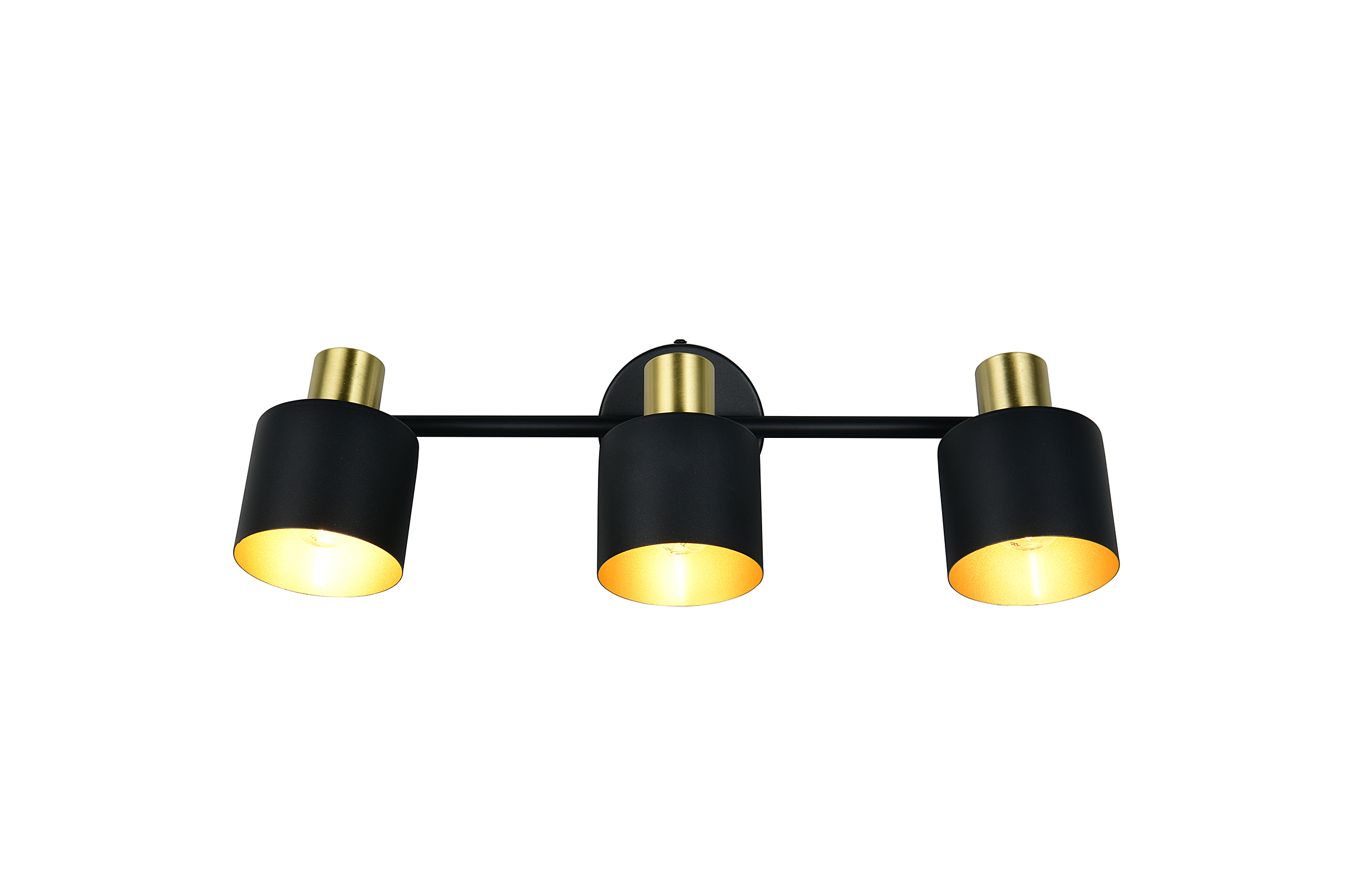 Eva ceiling light 3-bulb iron