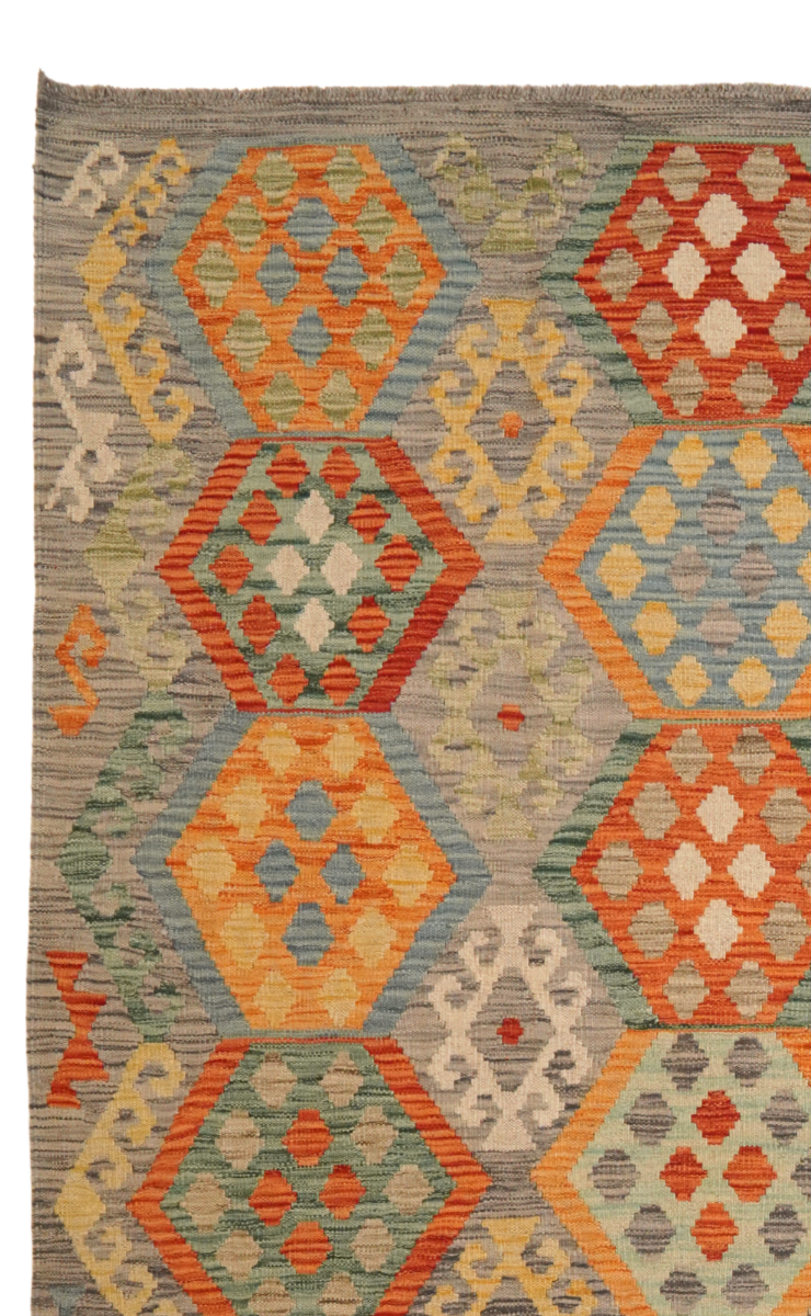 Kilim Sevgi Wool Multicolor