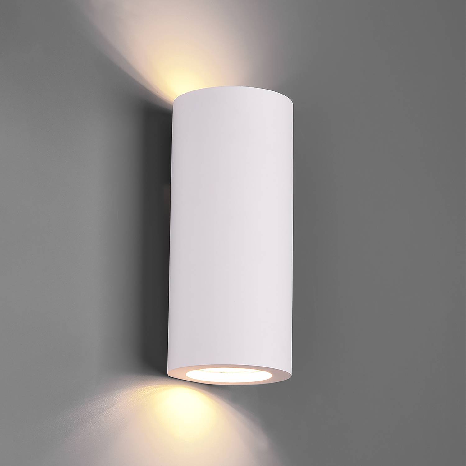 Wall lamp Zazou 2-light White