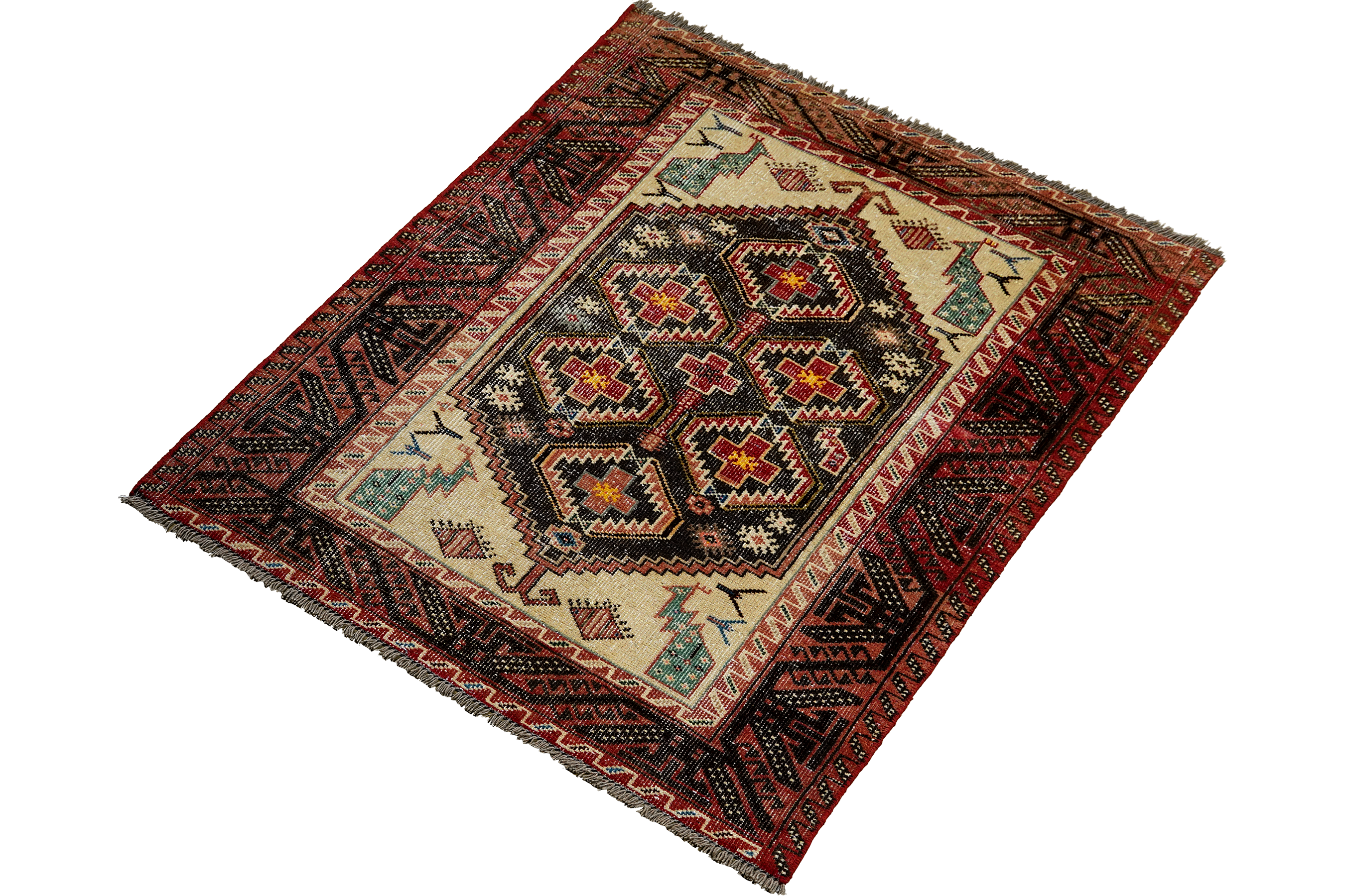 Heritage Roham Tappeto Lana Multicolore