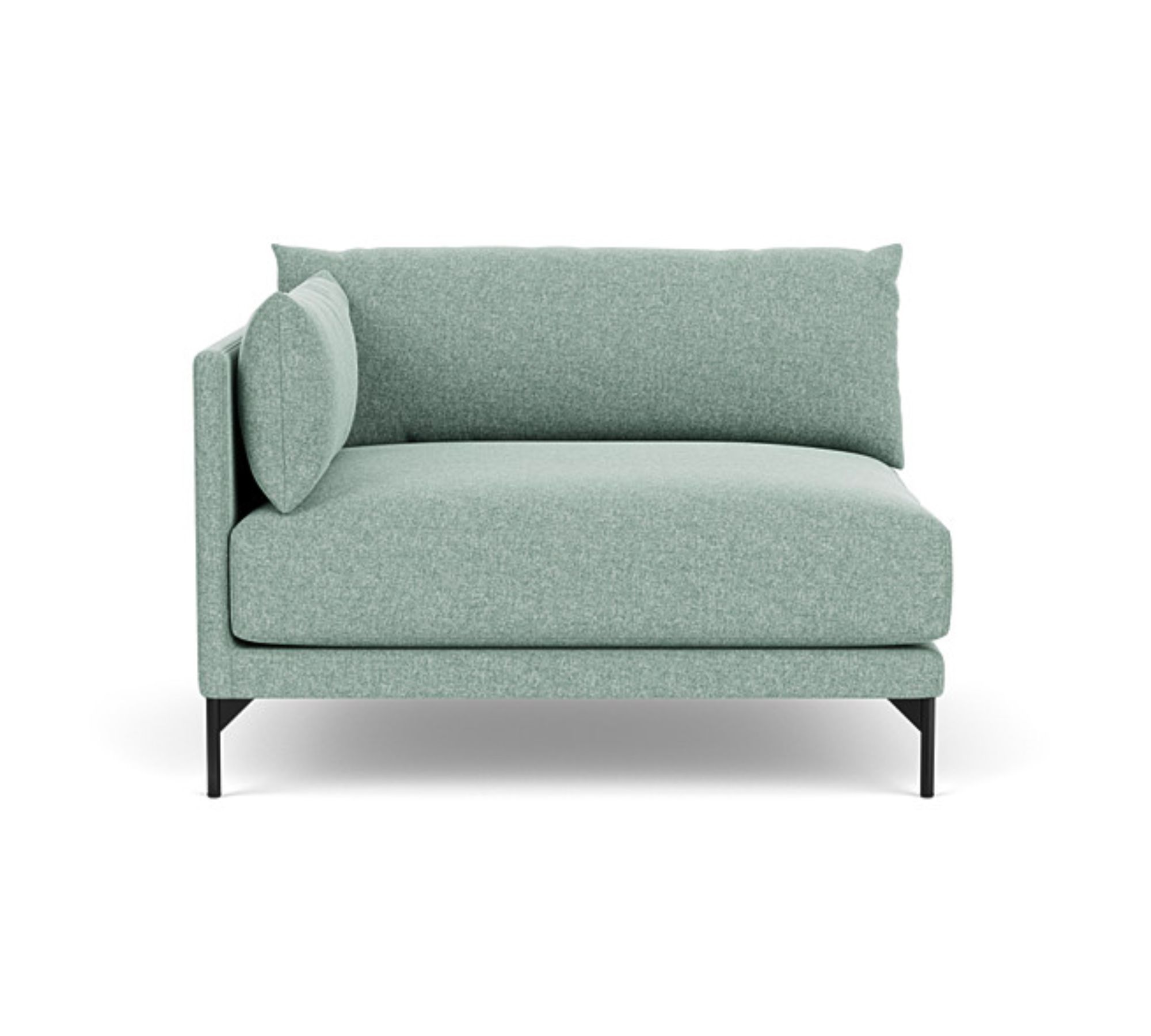 Vincent 1-Sitzer Modul Links Fabio Grey Green