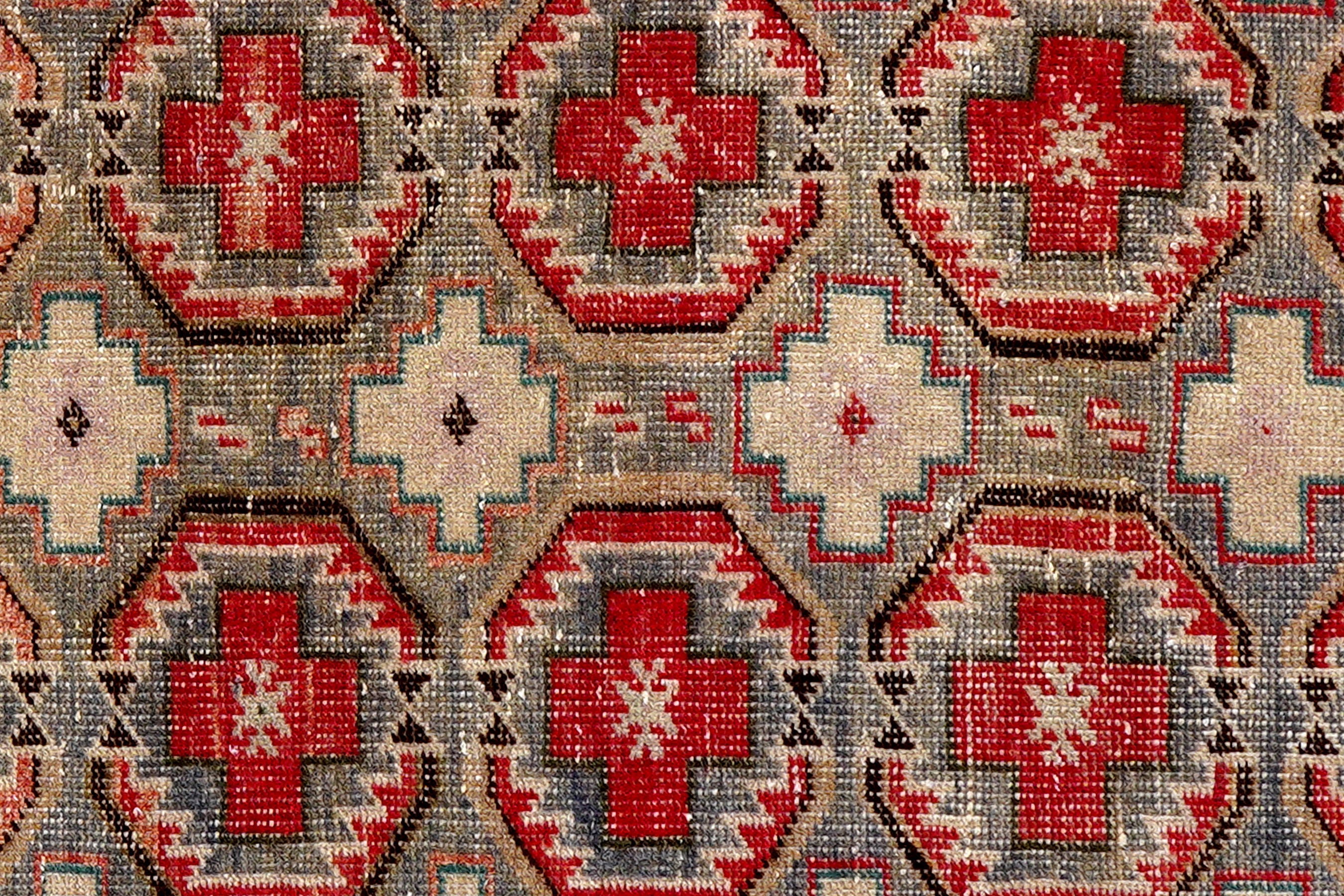 Heritage Teppich Wolle Mehrfarbig