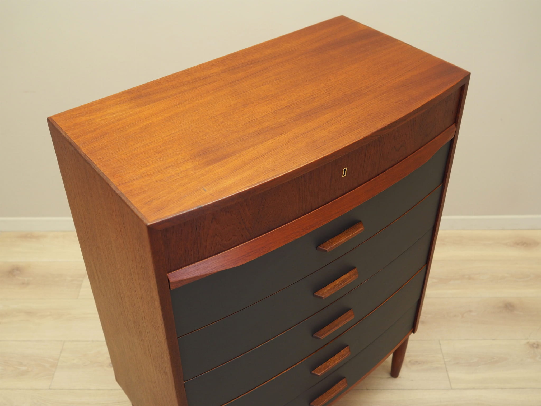 Chest of drawers Teak wood 1970s
