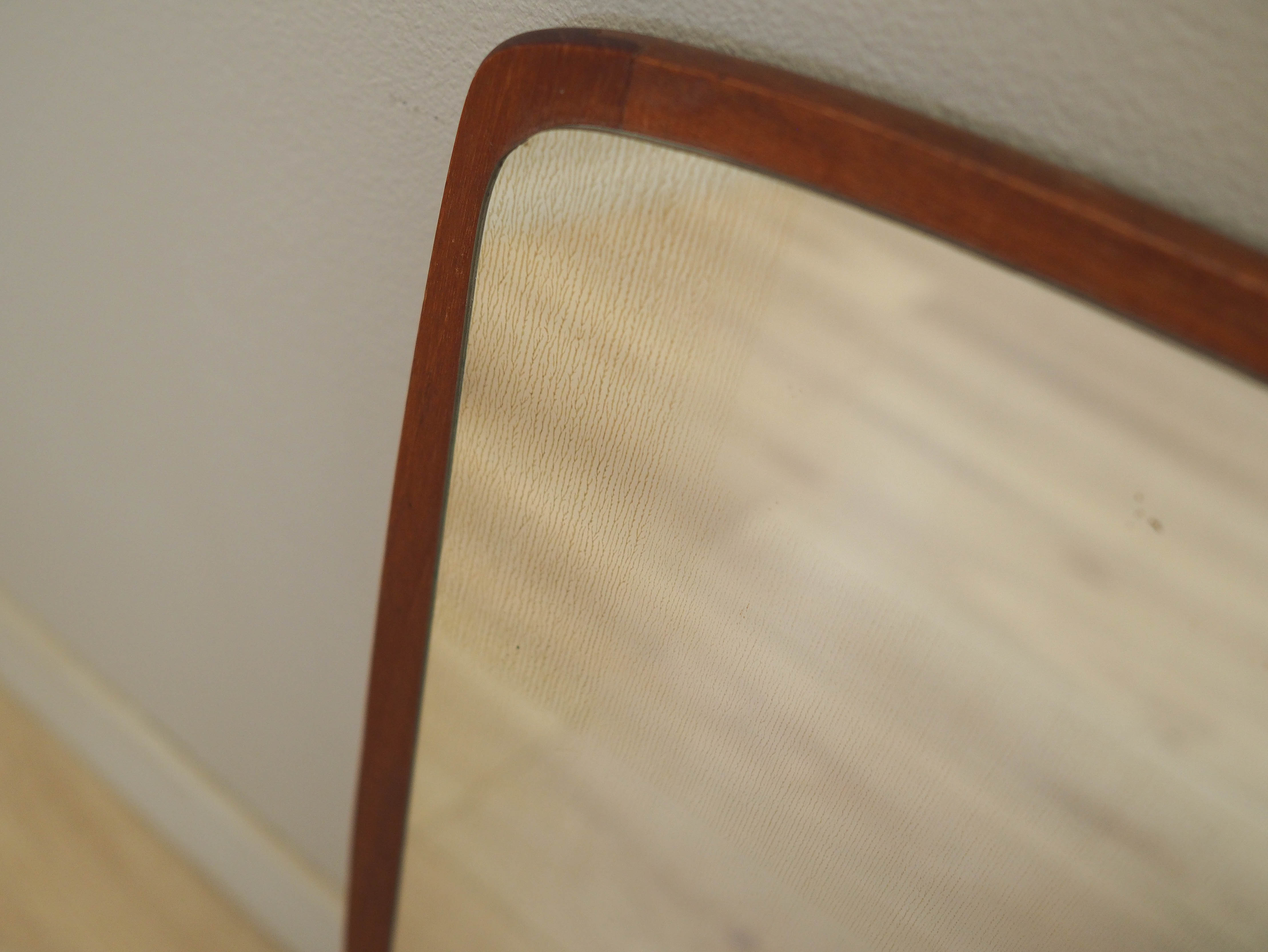 Mirrors in teak frame 1970s