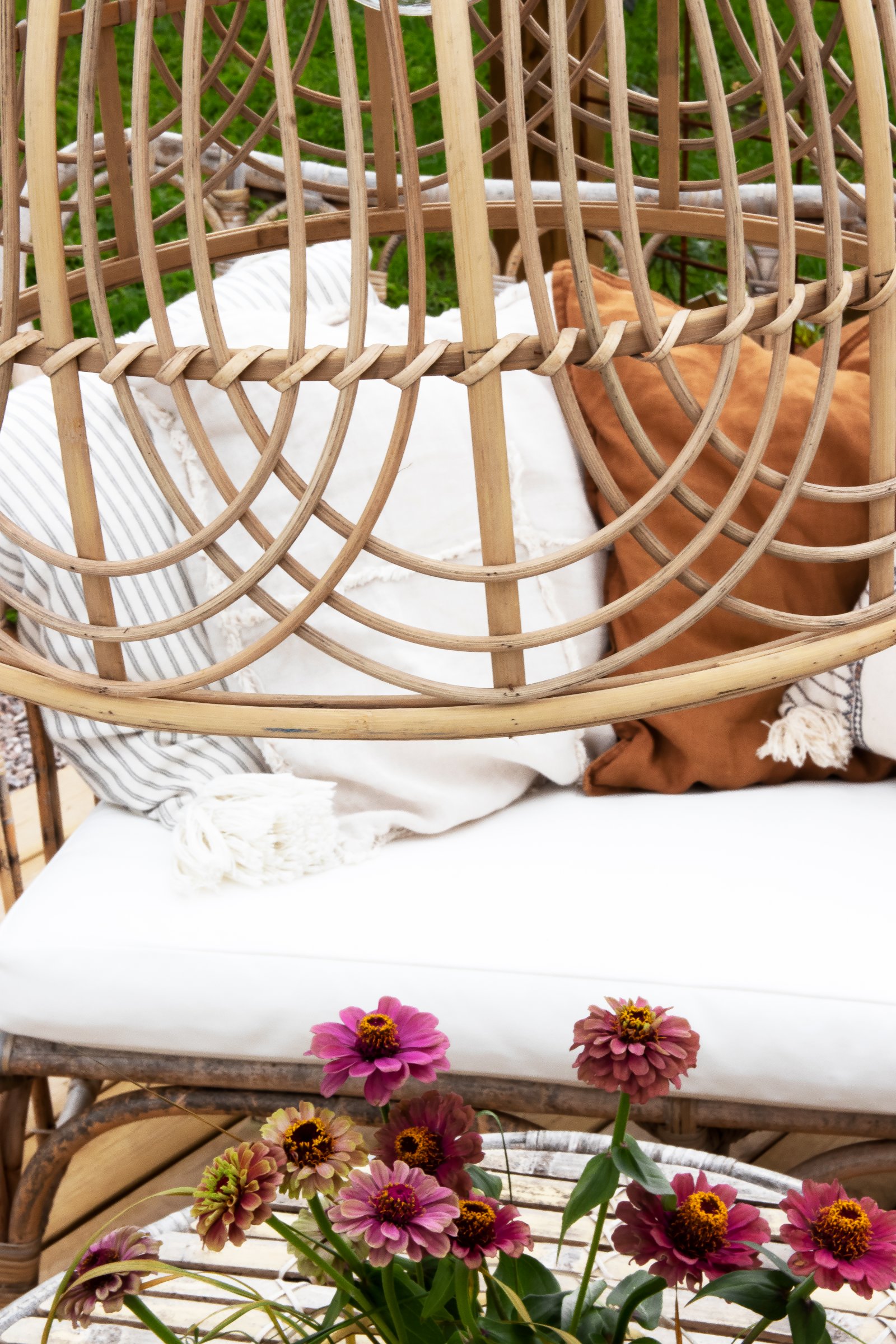 Bali Paralume Rattan Naturale Ø 50cm