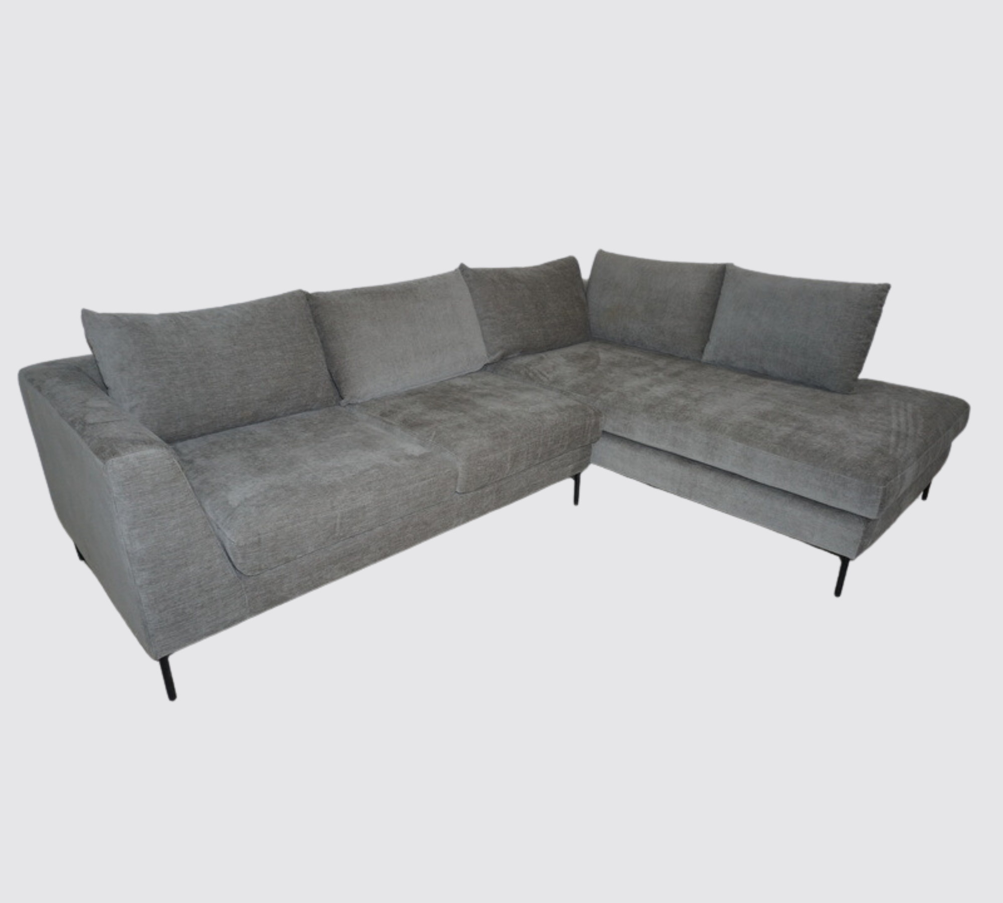 Noa Sofa Récamiere Rechts Planet Grey Green