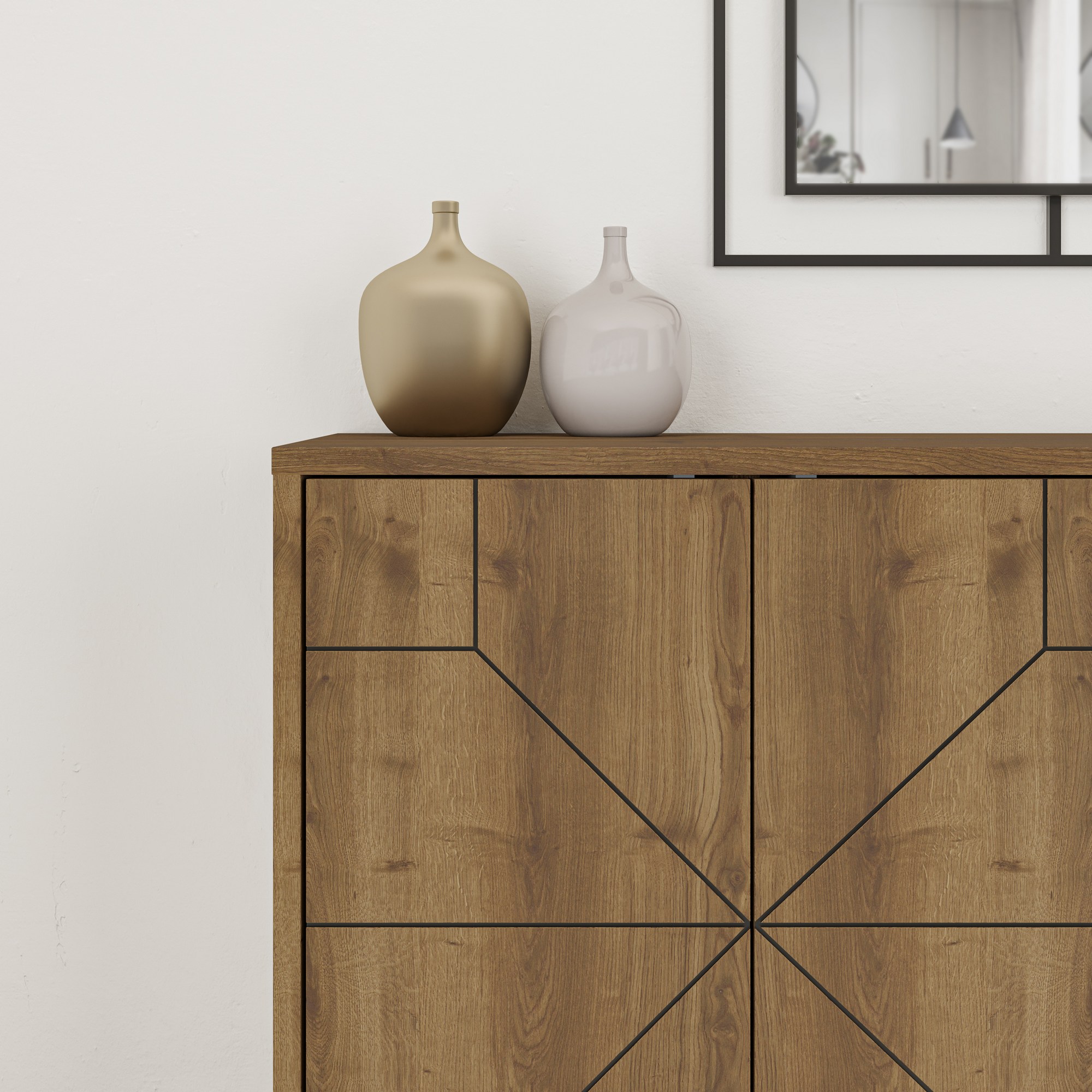 Dune Chest of Drawers Brown 123cm x 77.4cm