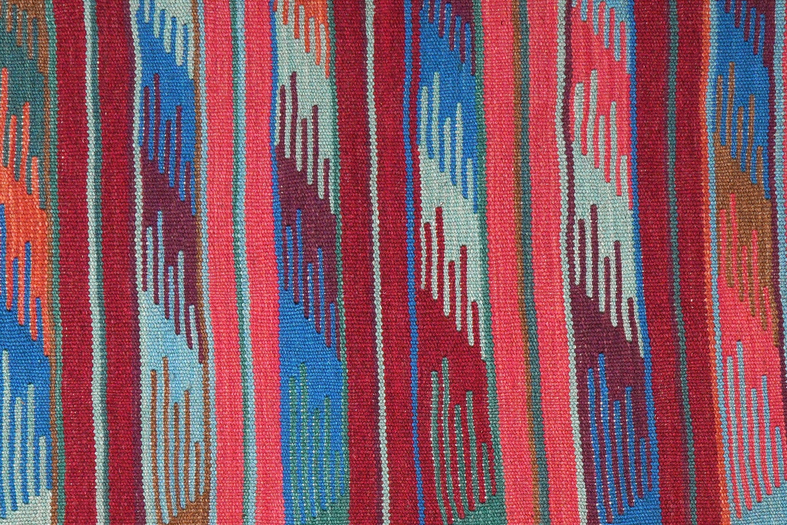 Kilim Gashgai Teppich Mehrfarbig