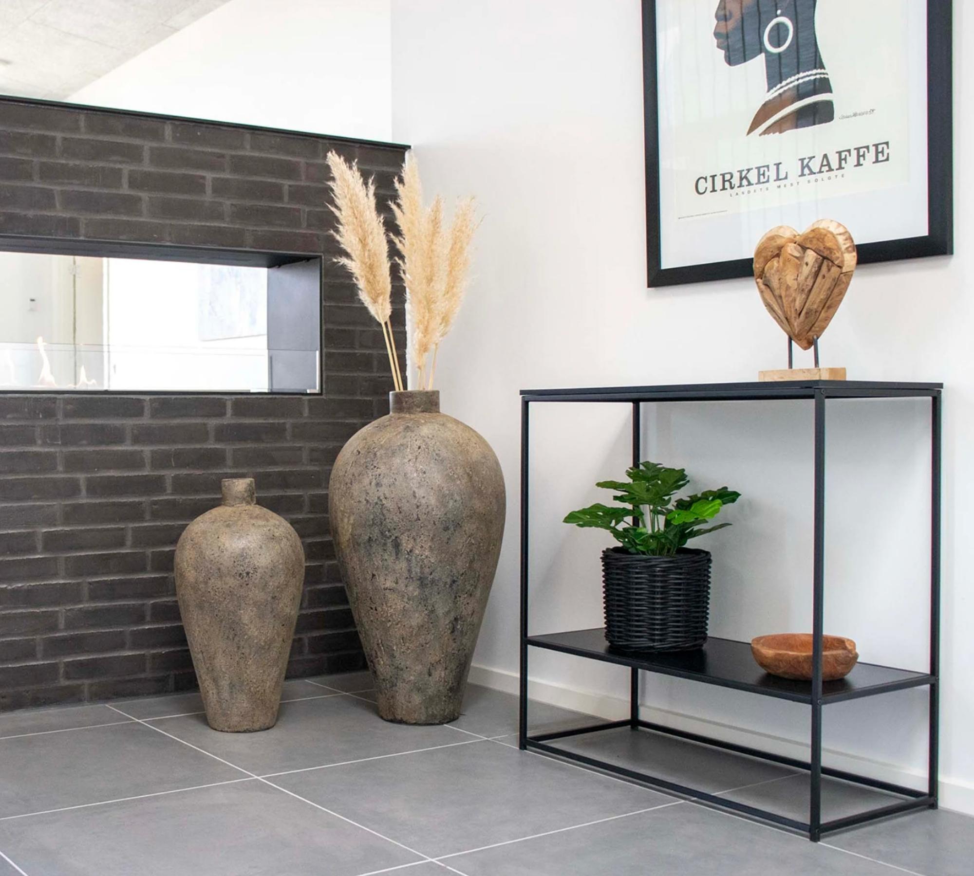 Console table Metal Black