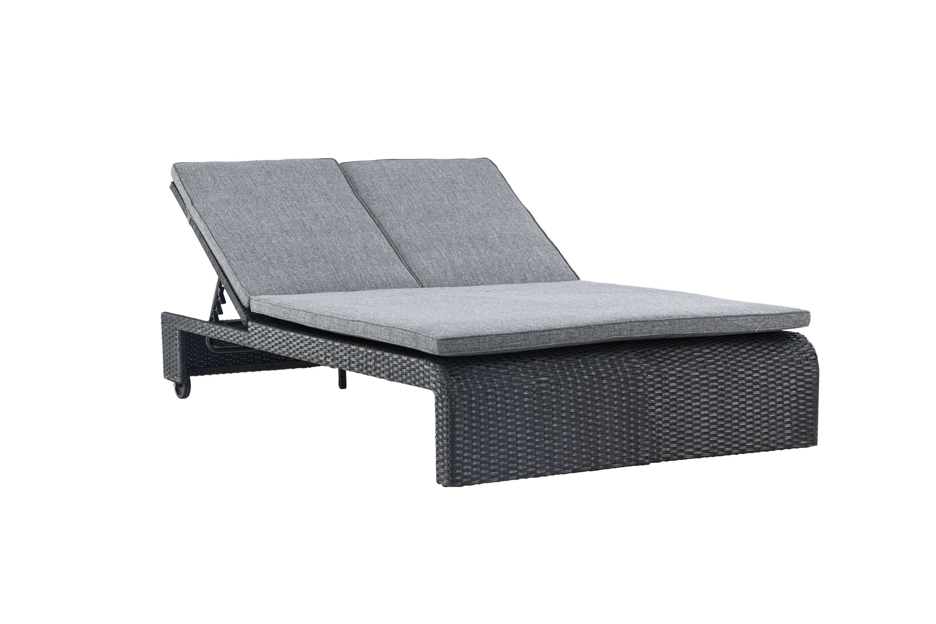 London Sonnenbank Spunpolyester Schwarz Dunkelgrau