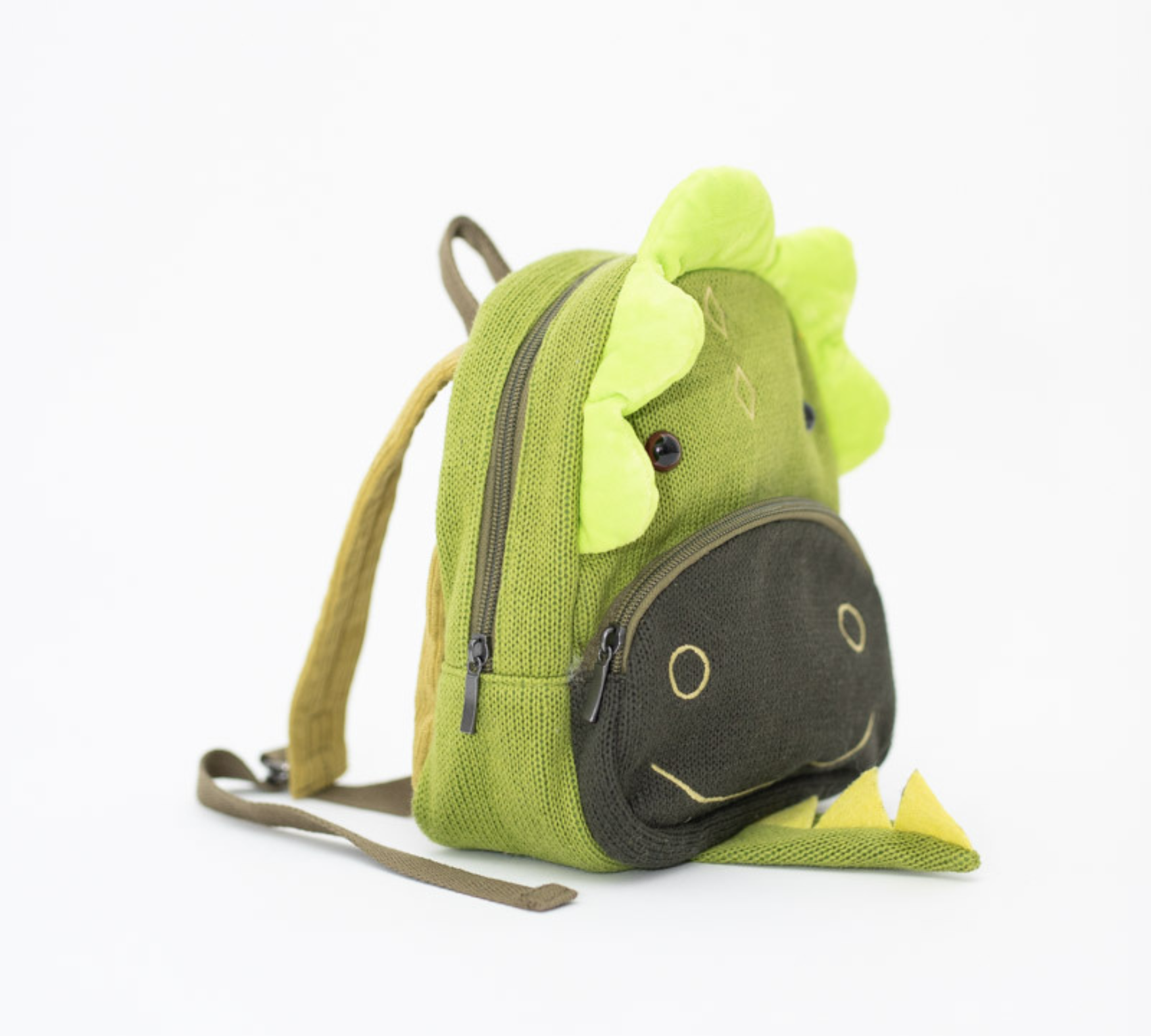 Drachen Rucksack Baumwolle Grün