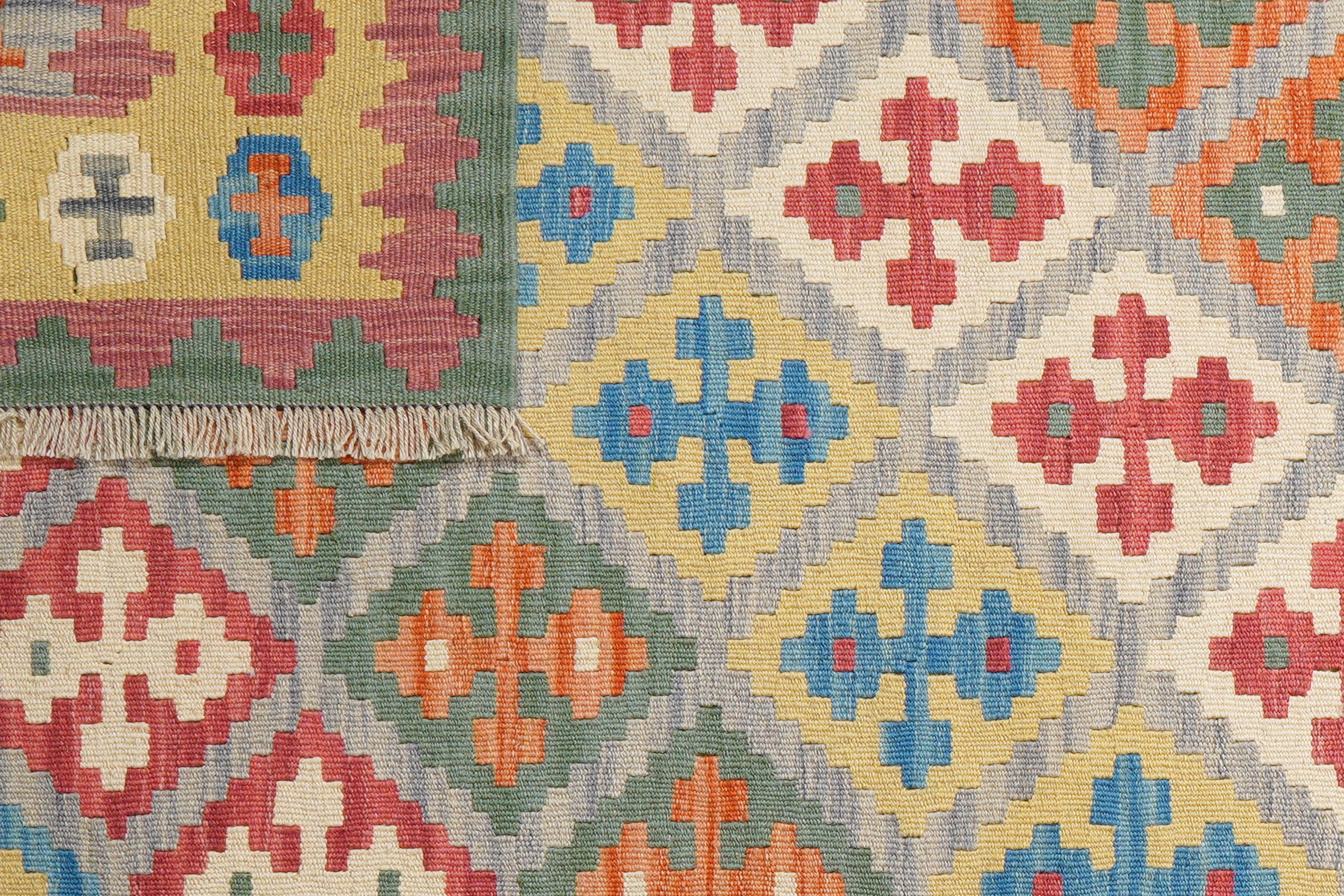 Kelim Gashgai Wool Multicolored