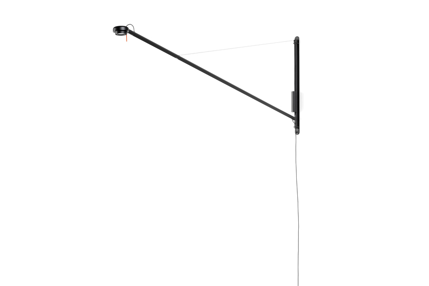 Fifty Fifty Wandleuchte Schwarz