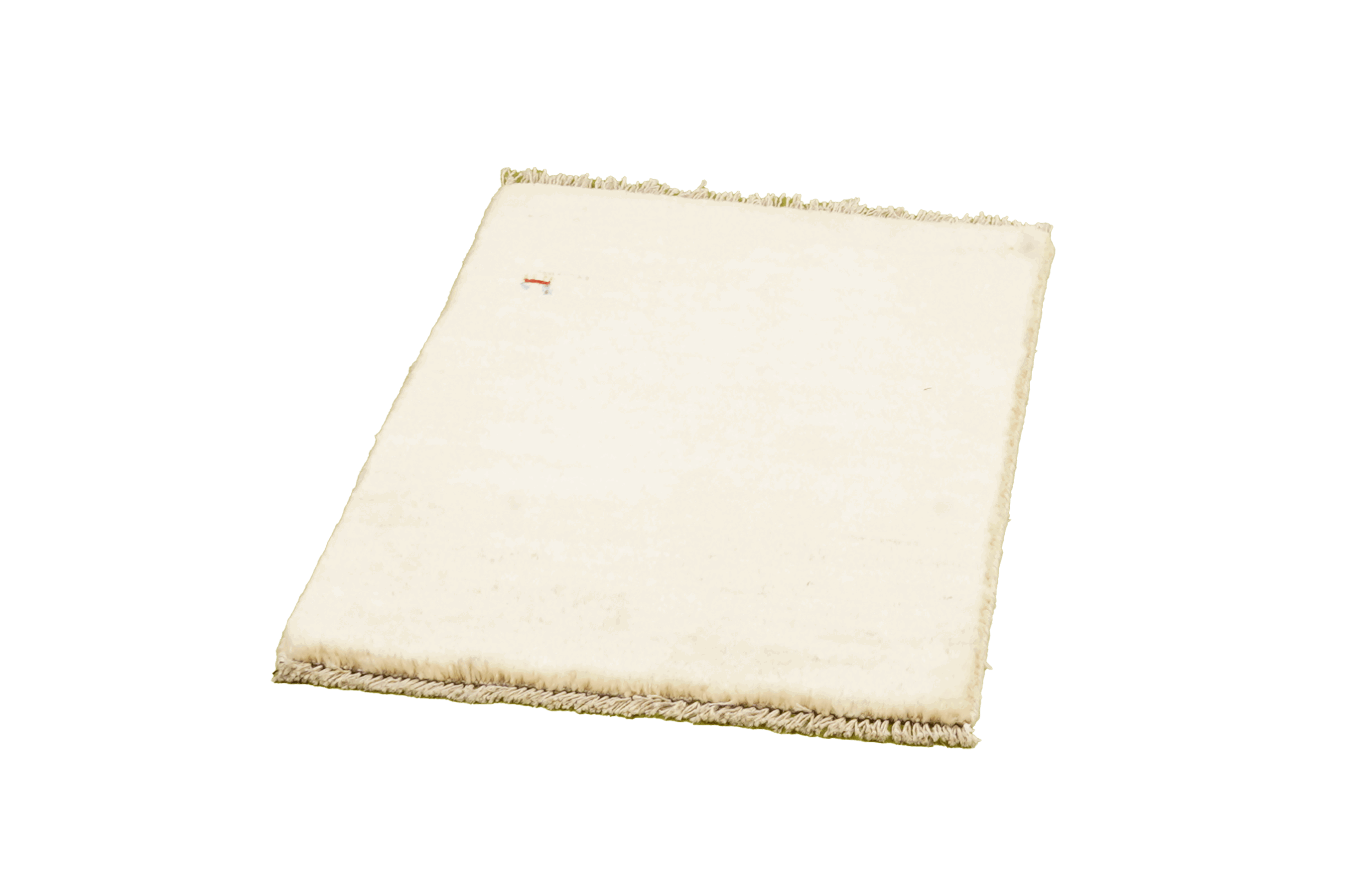 Gabbeh Teppich Wolle Beige