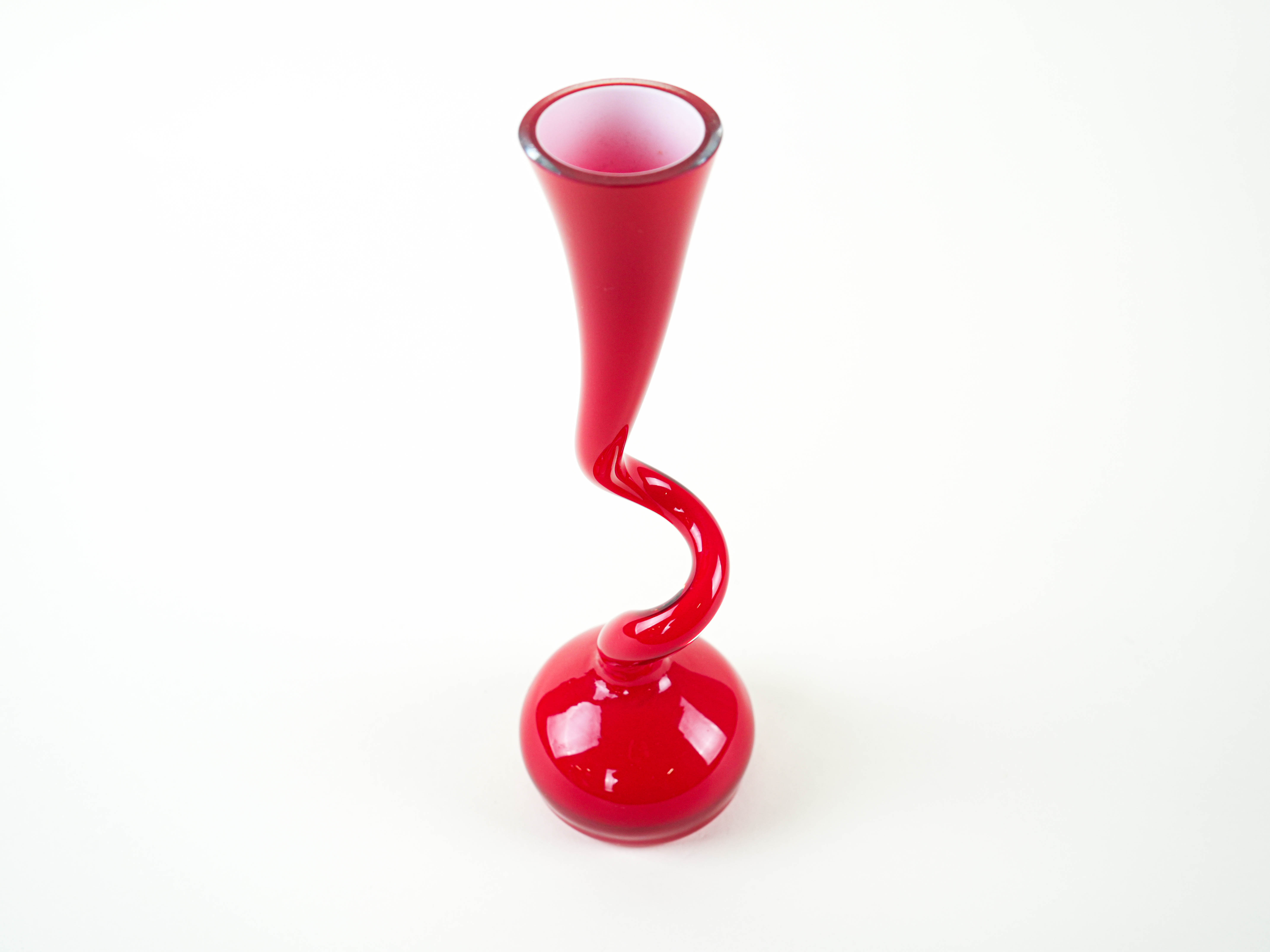Swing Vase Ceramic Red