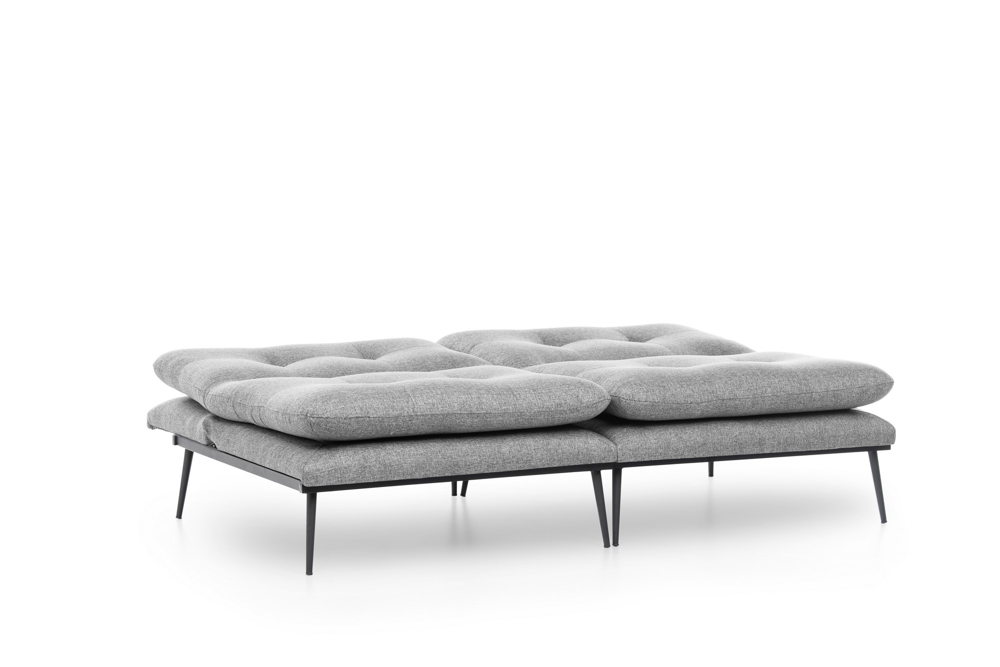 Martin Sofabed Schlafsofa 3-Sitzer Grau