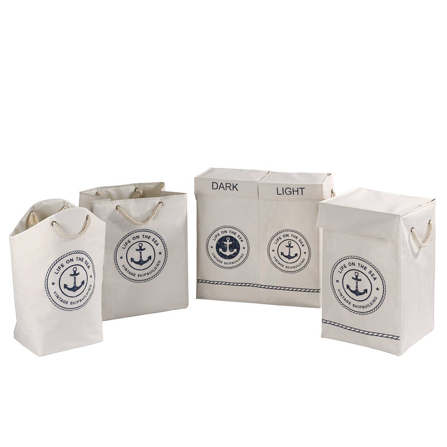 Sylt Wäschesammler Beige