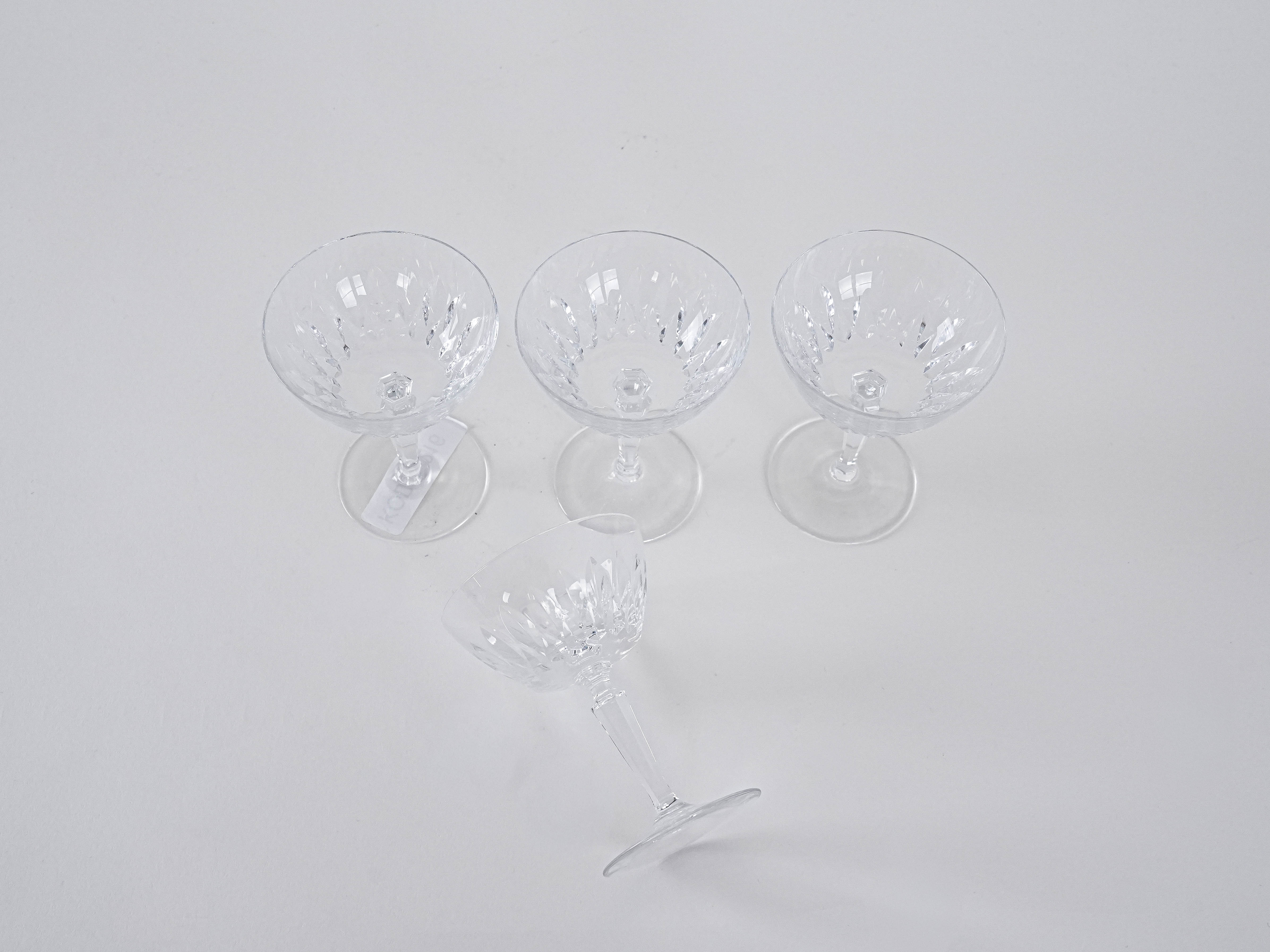 4x Gläser Transparent