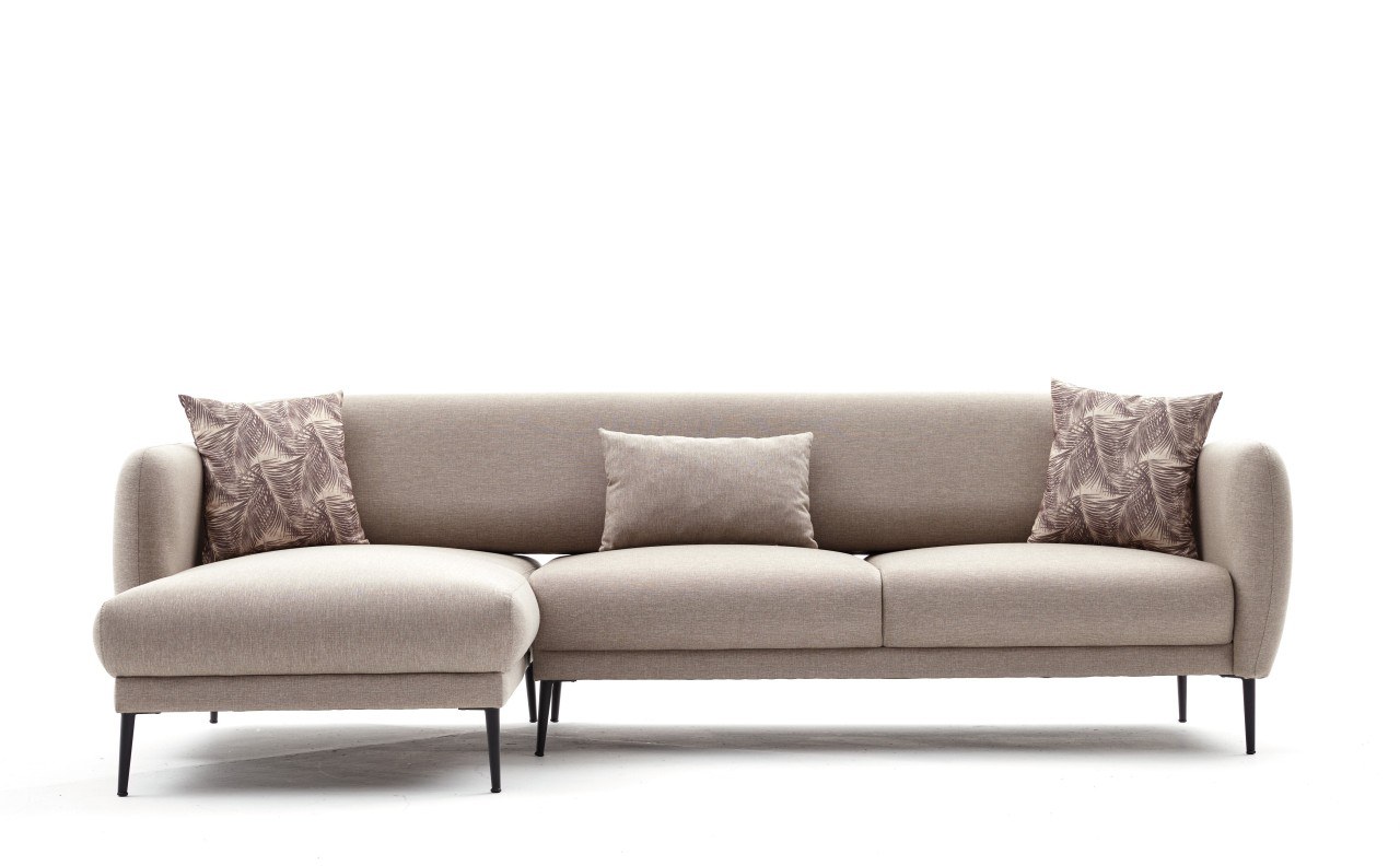 Venus Sofa Récamiere Links Creme