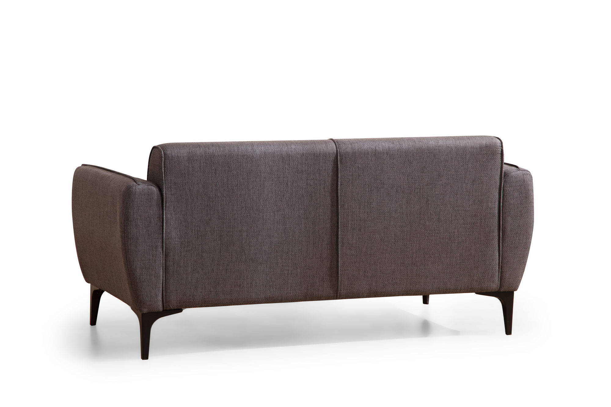 Belissimo 2-Sitzer Sofa Dunkelgrau