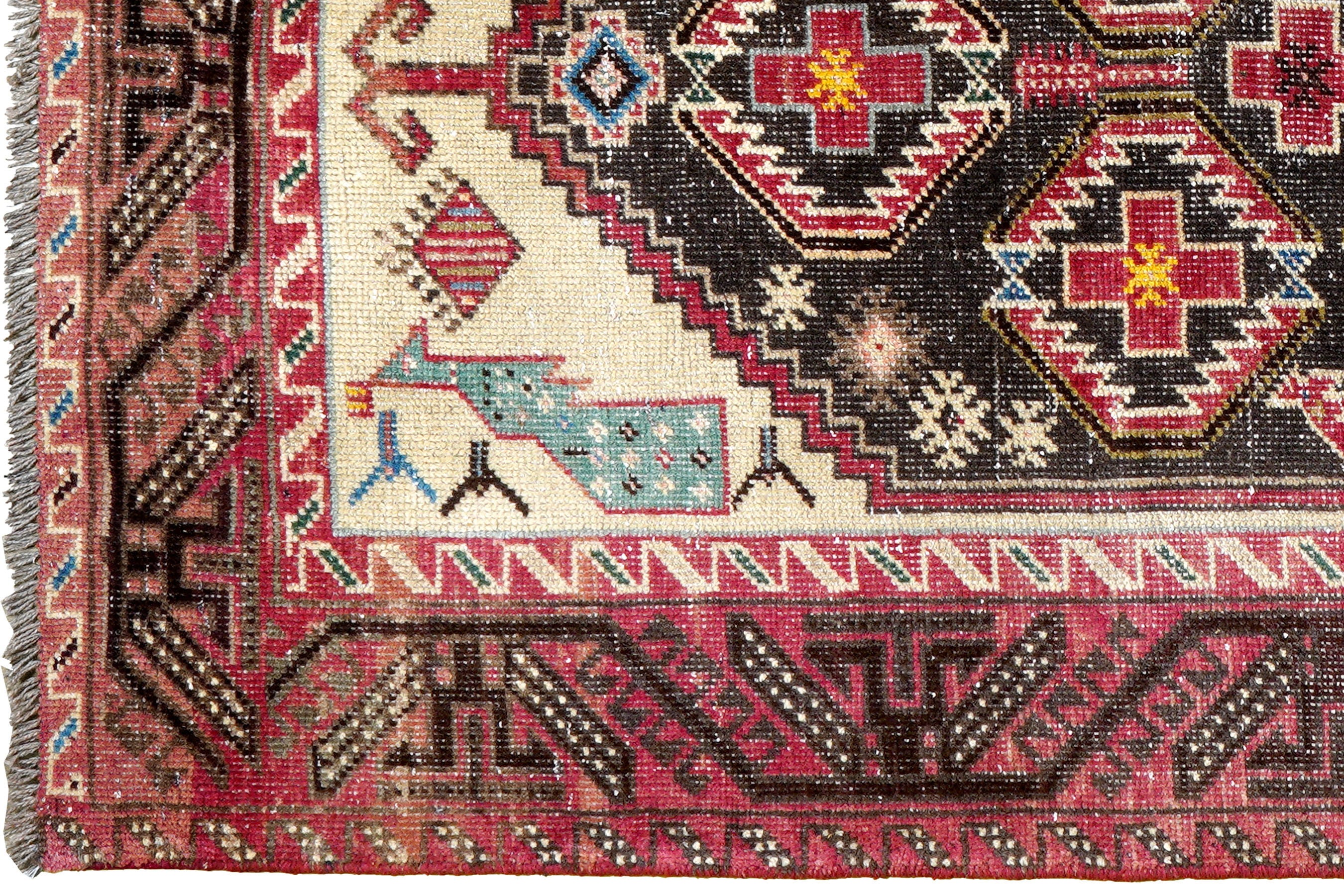 Heritage Roham Teppich Wolle Mehrfarbig