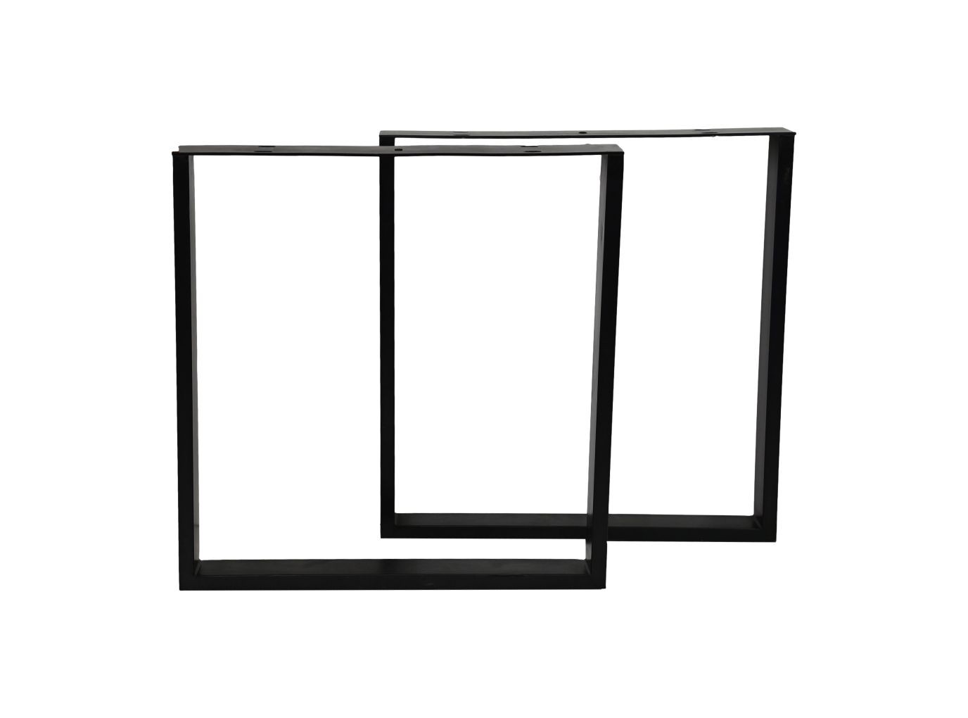 2x Modell U Tischbein Metall