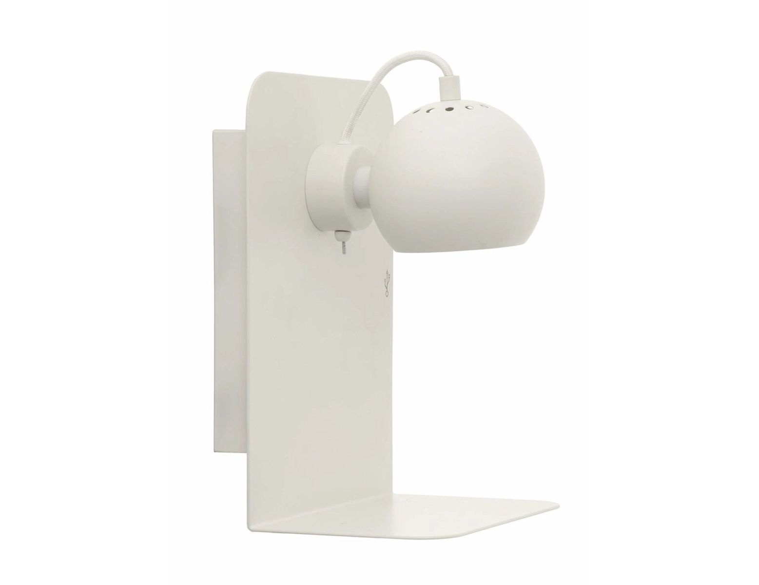 Ball Wall USB Lamp USB White